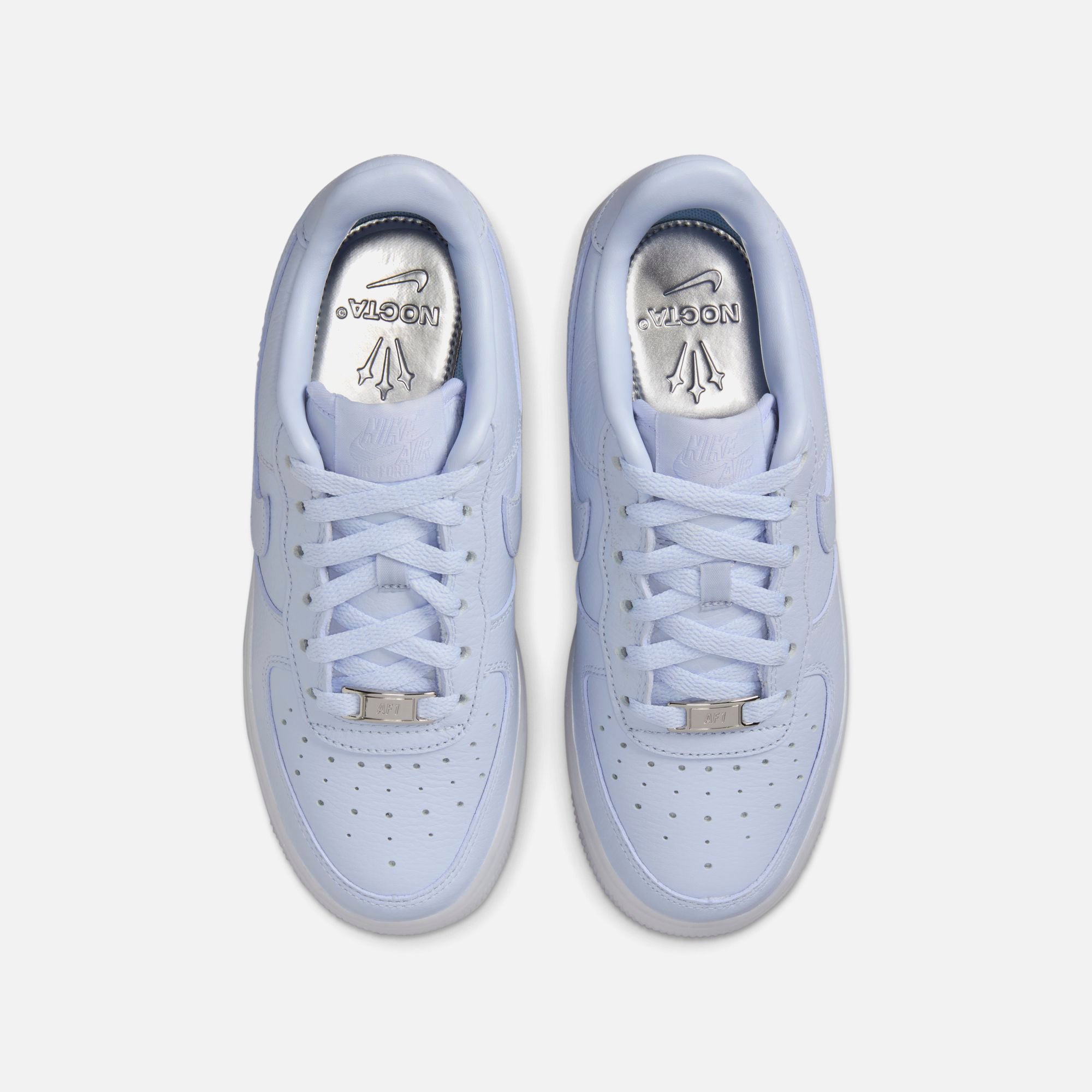 Nike x NOCTA GS Air Force 1 Low - Palest Purple / Cobalt Tint