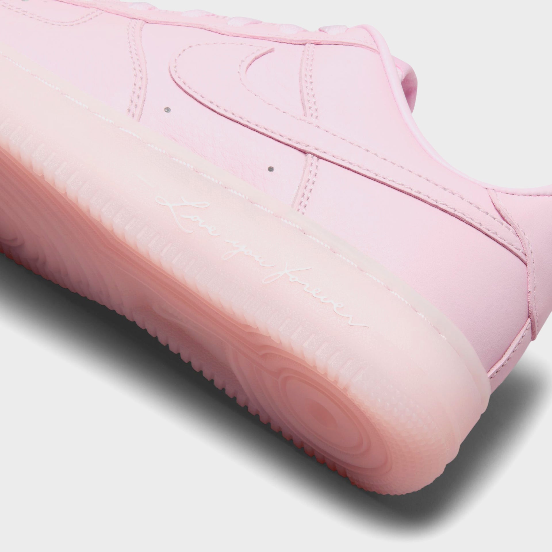 Nike x Drake NOCTA GS Air Force 1 Low - Pink Foam / Cobalt Tint / Metallic Silver