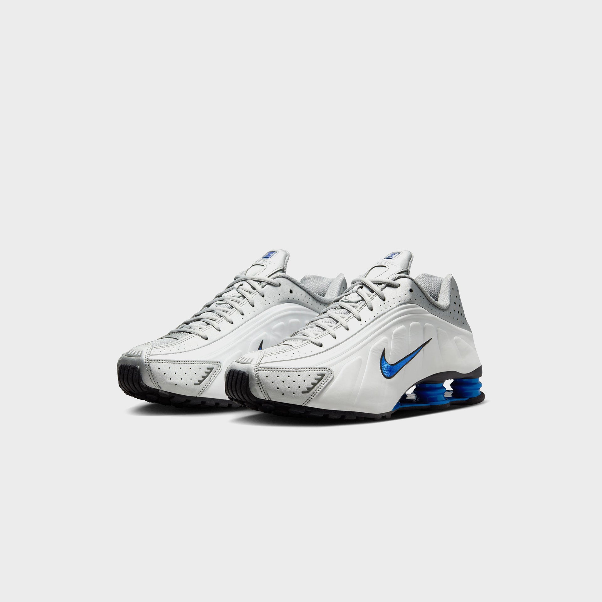 Nike Shox R4 - White / Metallic Silver / Royal / Black