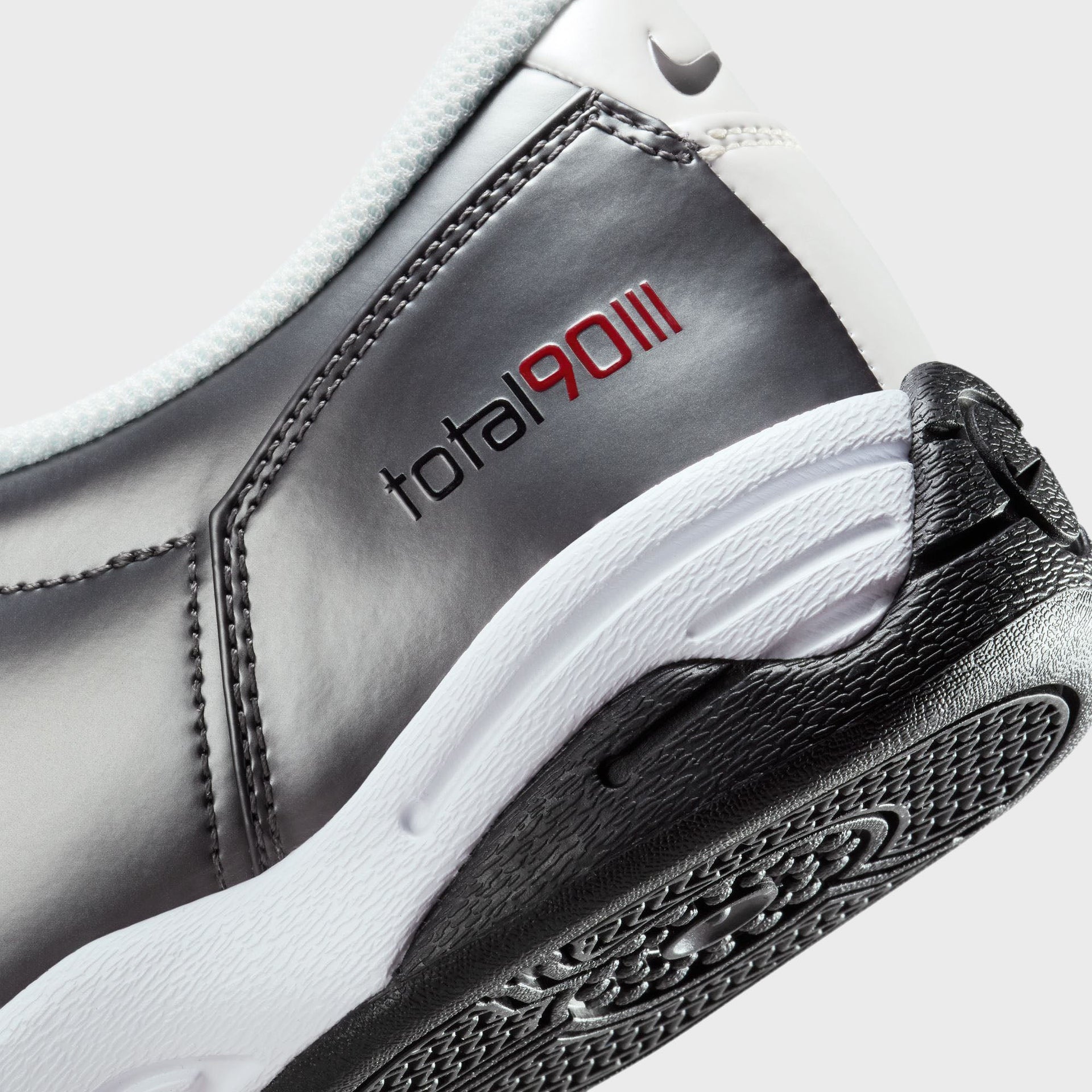 Nike Total 90 III - Light Graphite / Metallic Summit White  / Black / Varsity Red