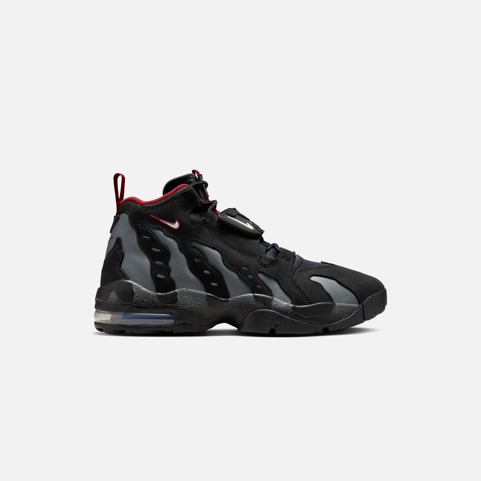 Nike Air DT Max 96 - Black / White / Team Anthracite / Metallic Silver / Fire Red