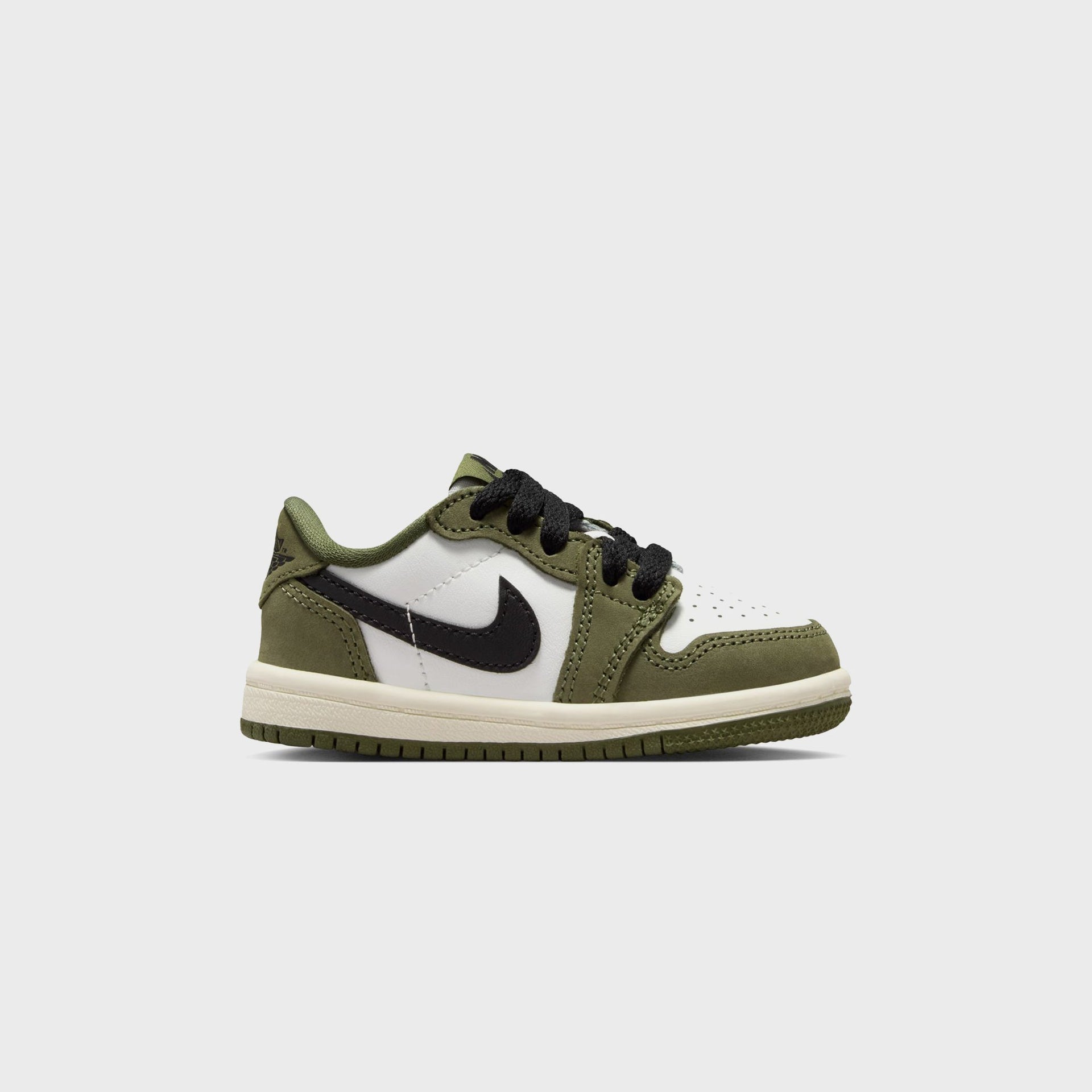 Jordan TD Air Jordan 1 Retro Low - Medium Olive / Summit White / Sail / Black