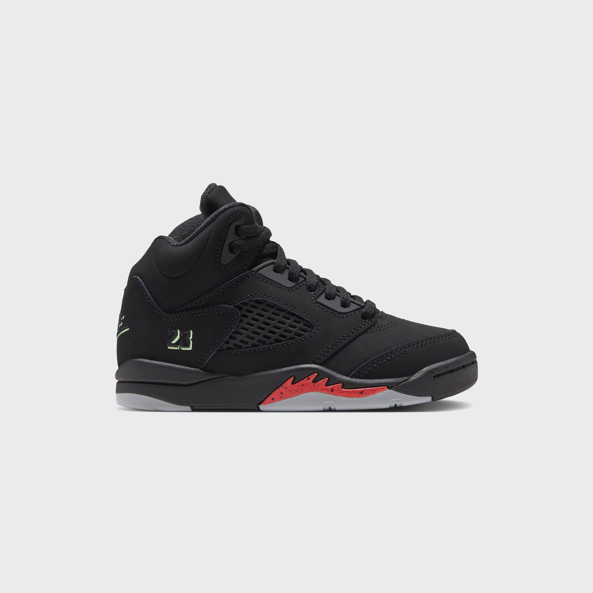 Jordan PS Jordan 5 Retro - Black / Picante Red / Glow In The Dark / Multi Color