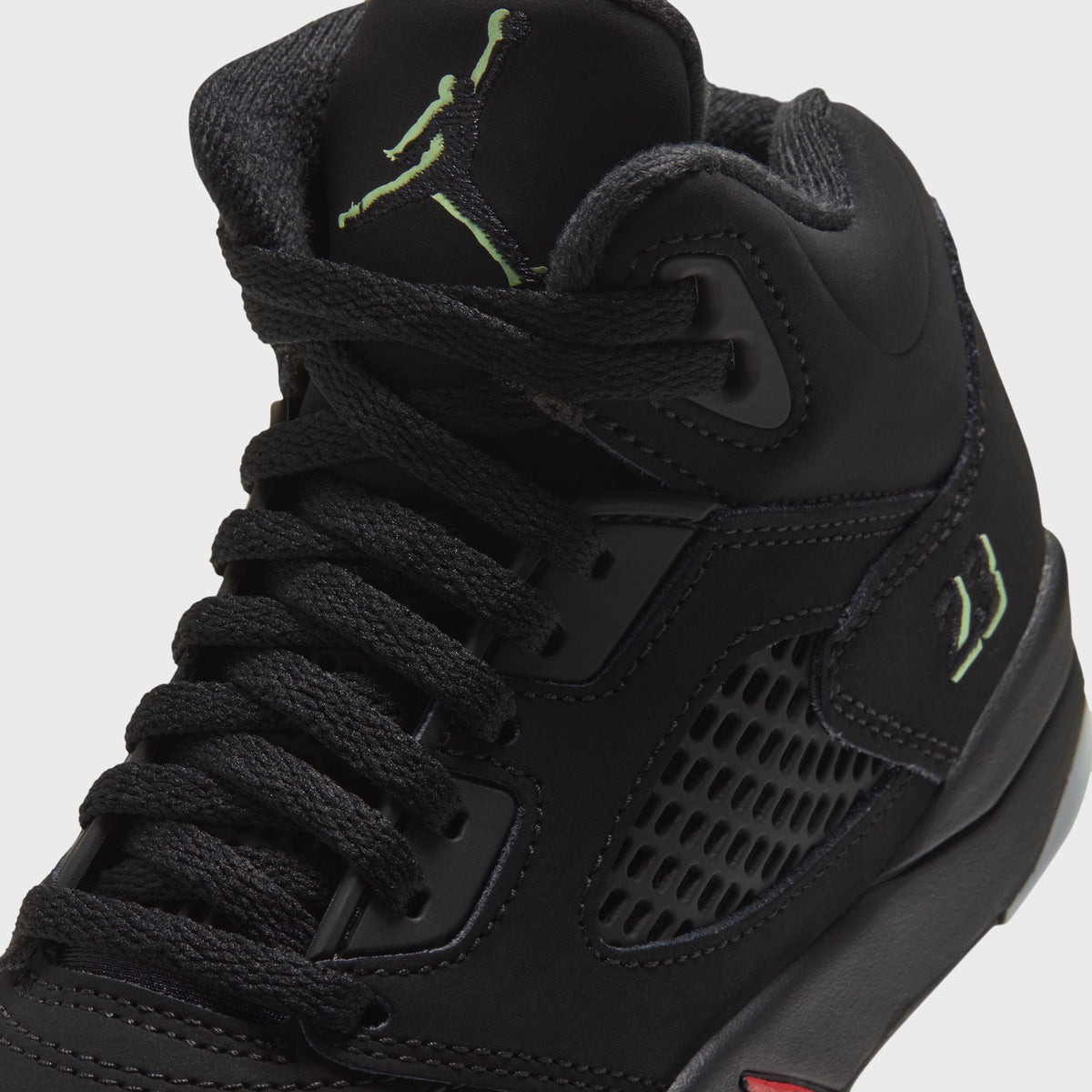 Jordan PS Jordan 5 Retro - Black / Picante Red / Glow In The Dark / Multi Color