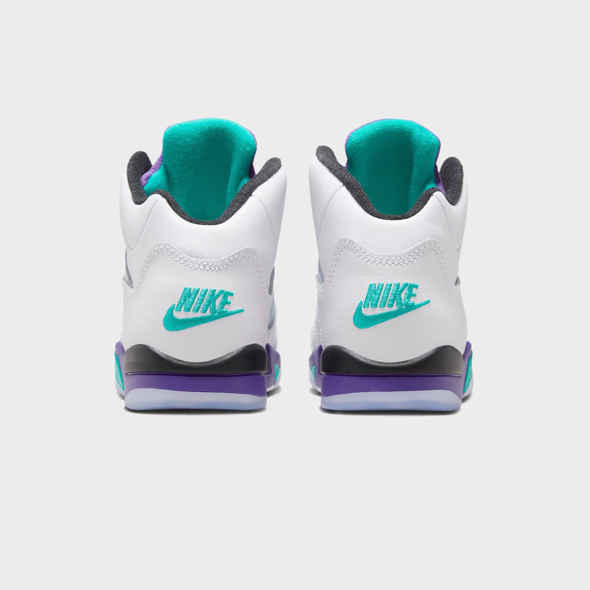 Nike PS Air Jordan 5 - Black / New Emerald / Grape Ice