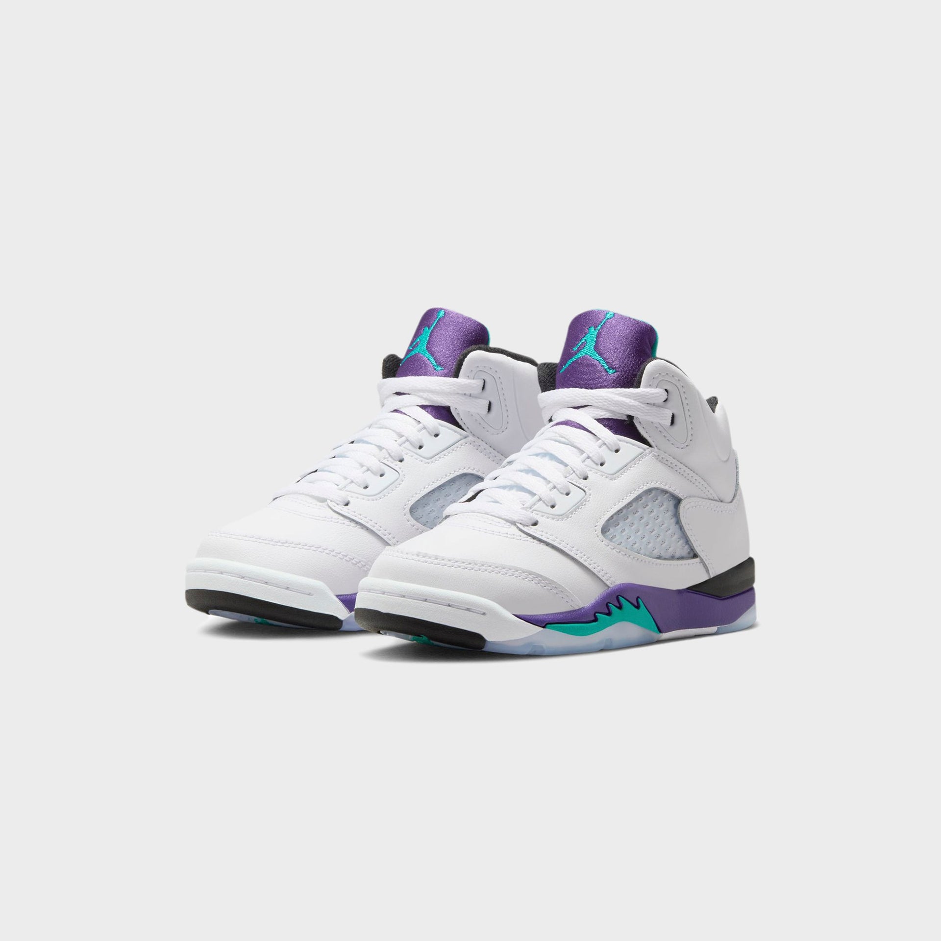 Nike PS Air Jordan 5 - Black / New Emerald / Grape Ice