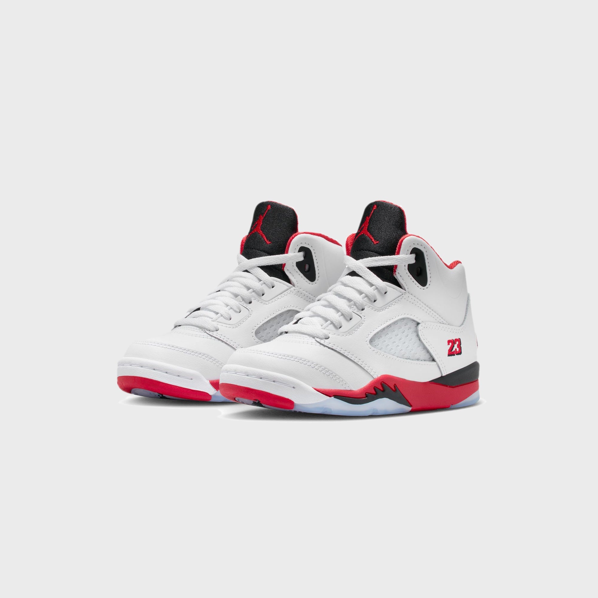 新品 21cm ナイキ ジョーダン 5 レトロ OG PS HQ7979-101 Nike PS Air Jordan 5 Retro OG - White / Fire Red / Black – Kith Canada