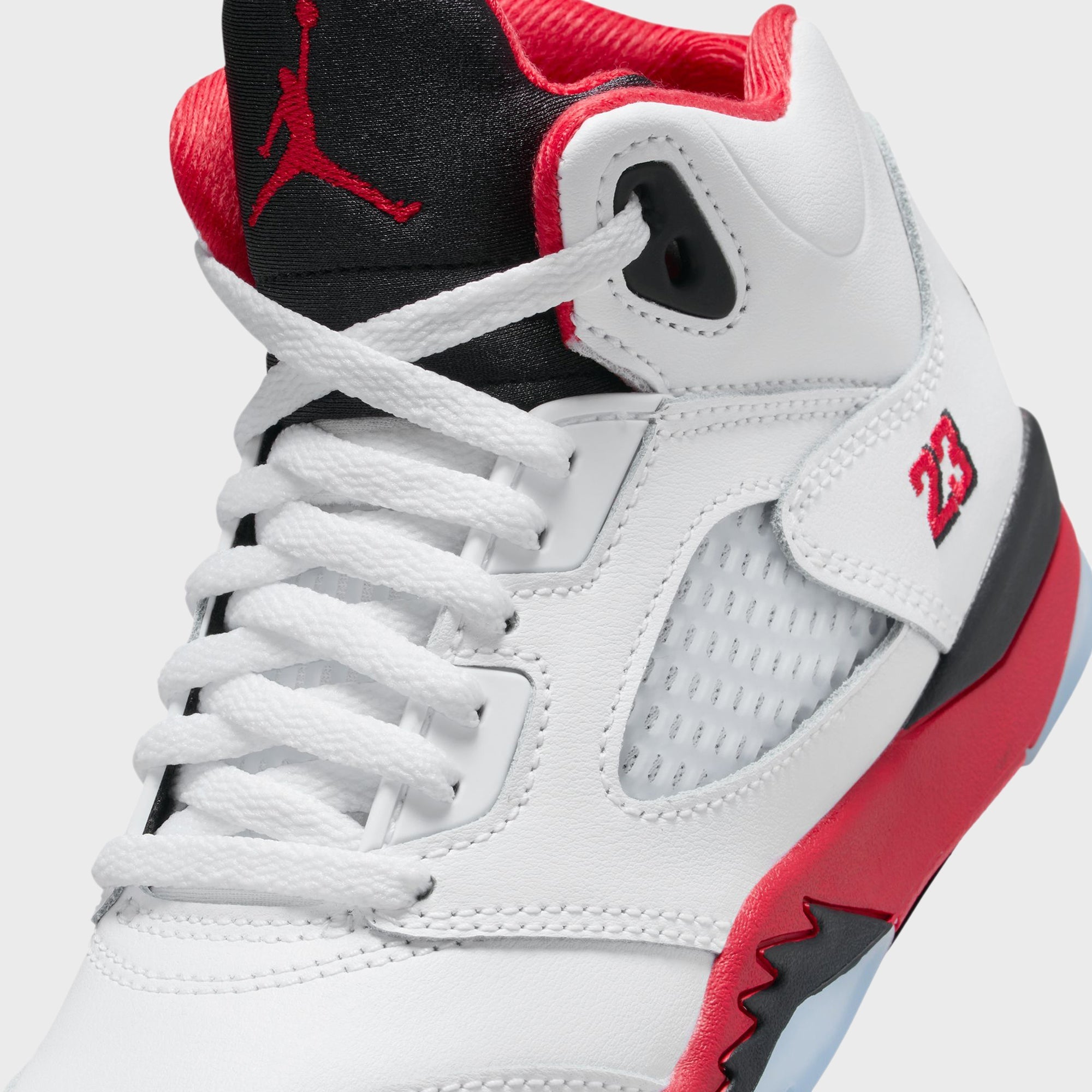Nike PS Air Jordan 5 Retro OG - White / Fire Red / Black – Kith Canada