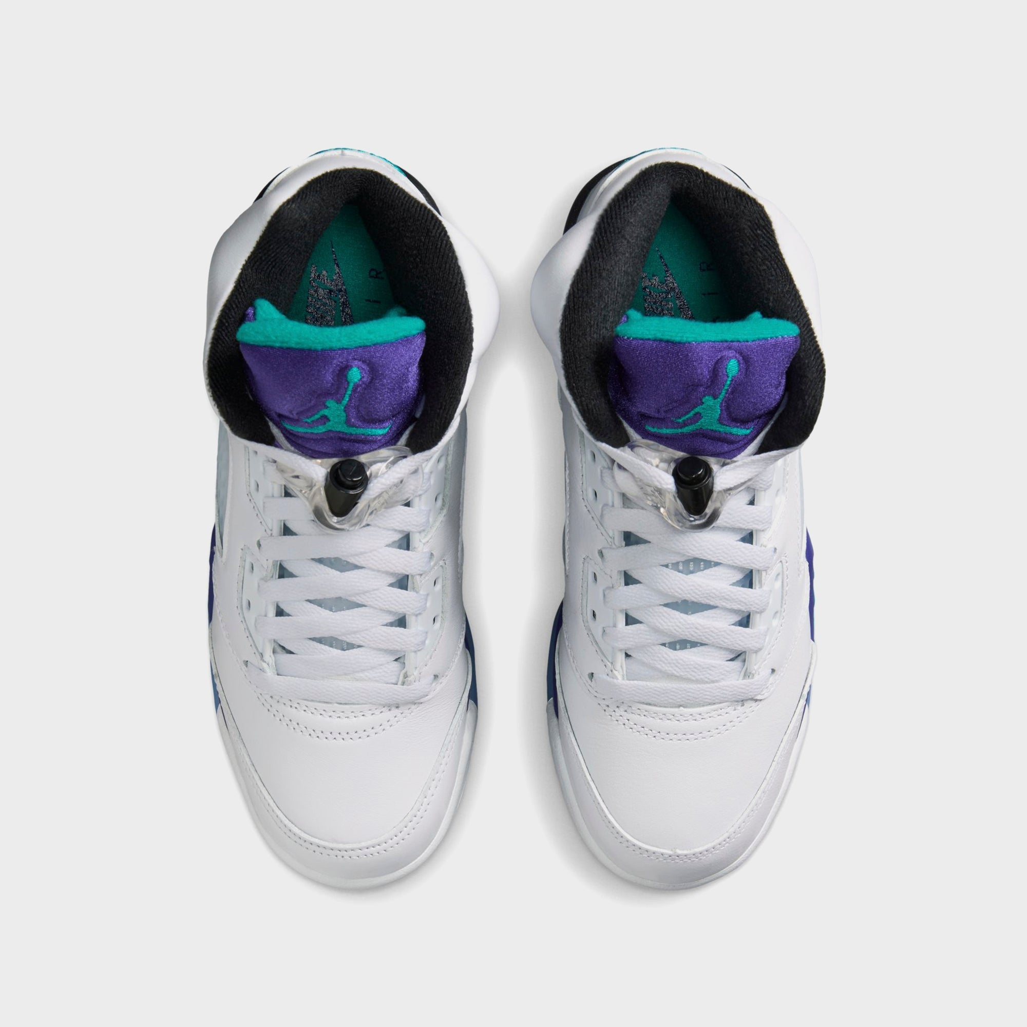 Nike GS Air Jordan 5 - Black / New Emerald / Grape Ice – Kith Canada