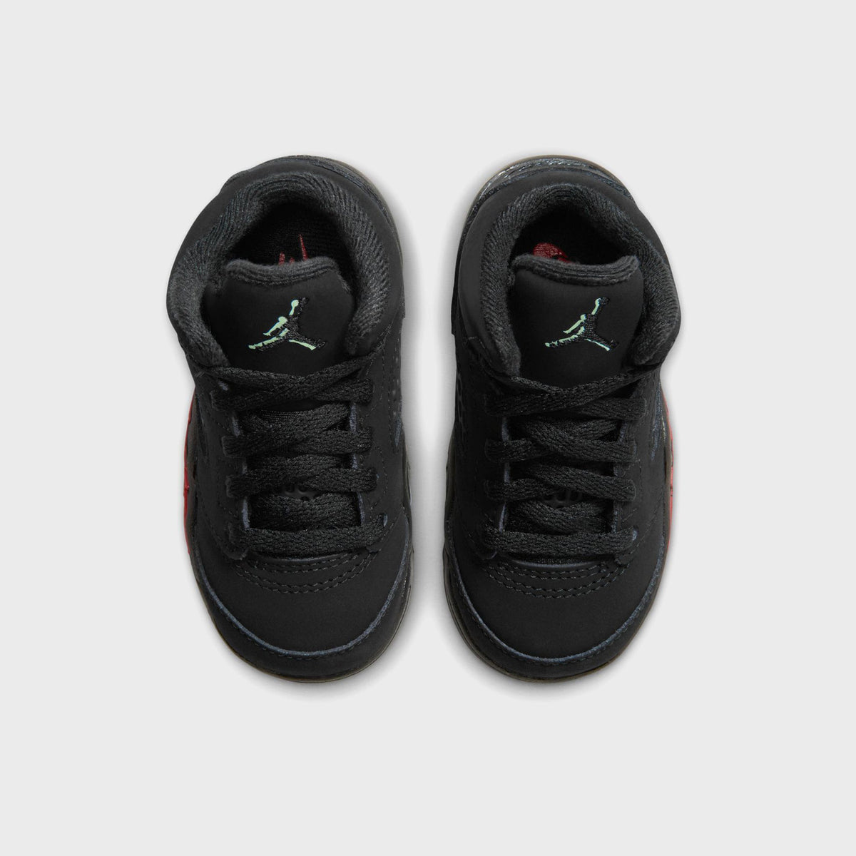 Jordan TD Jordan 5 Retro - Black / Picante Red / Glow In The Dark / Multi Color