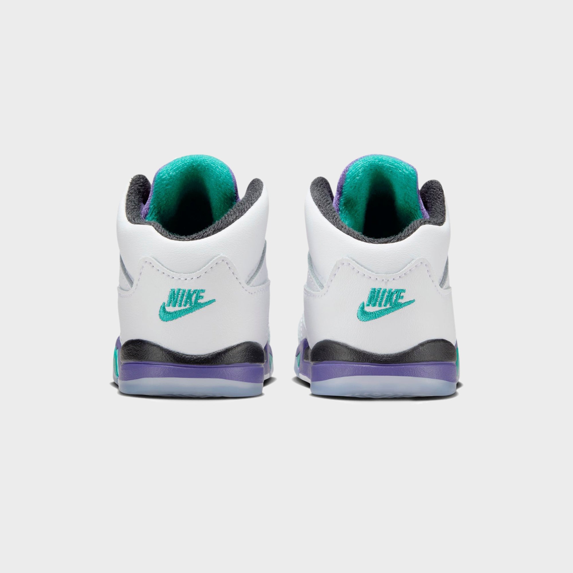 Nike Toddler Air Jordan 5 - Black / New Emerald / Grape Ice – Kith