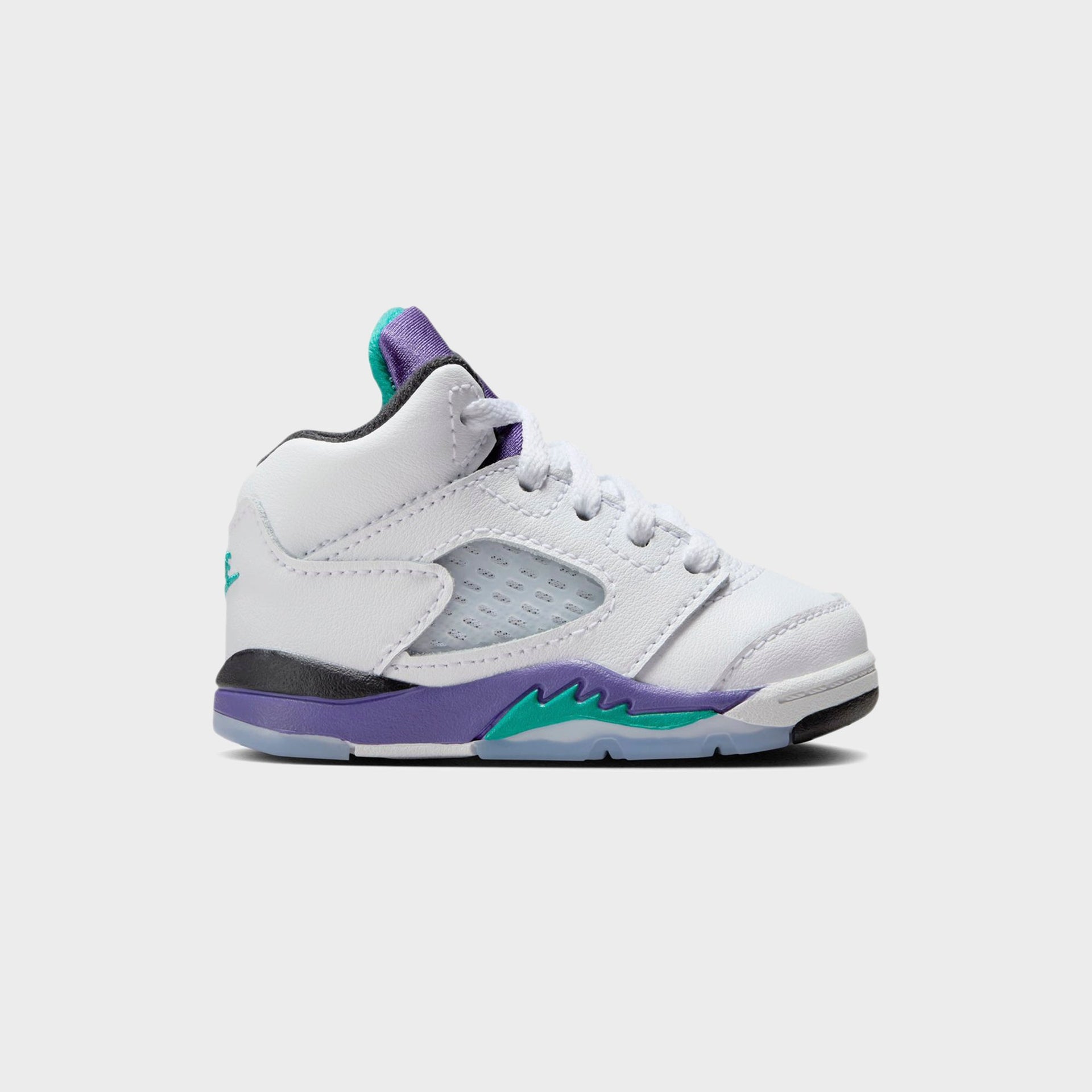 Nike Toddler Air Jordan 5 - Black / New Emerald / Grape Ice