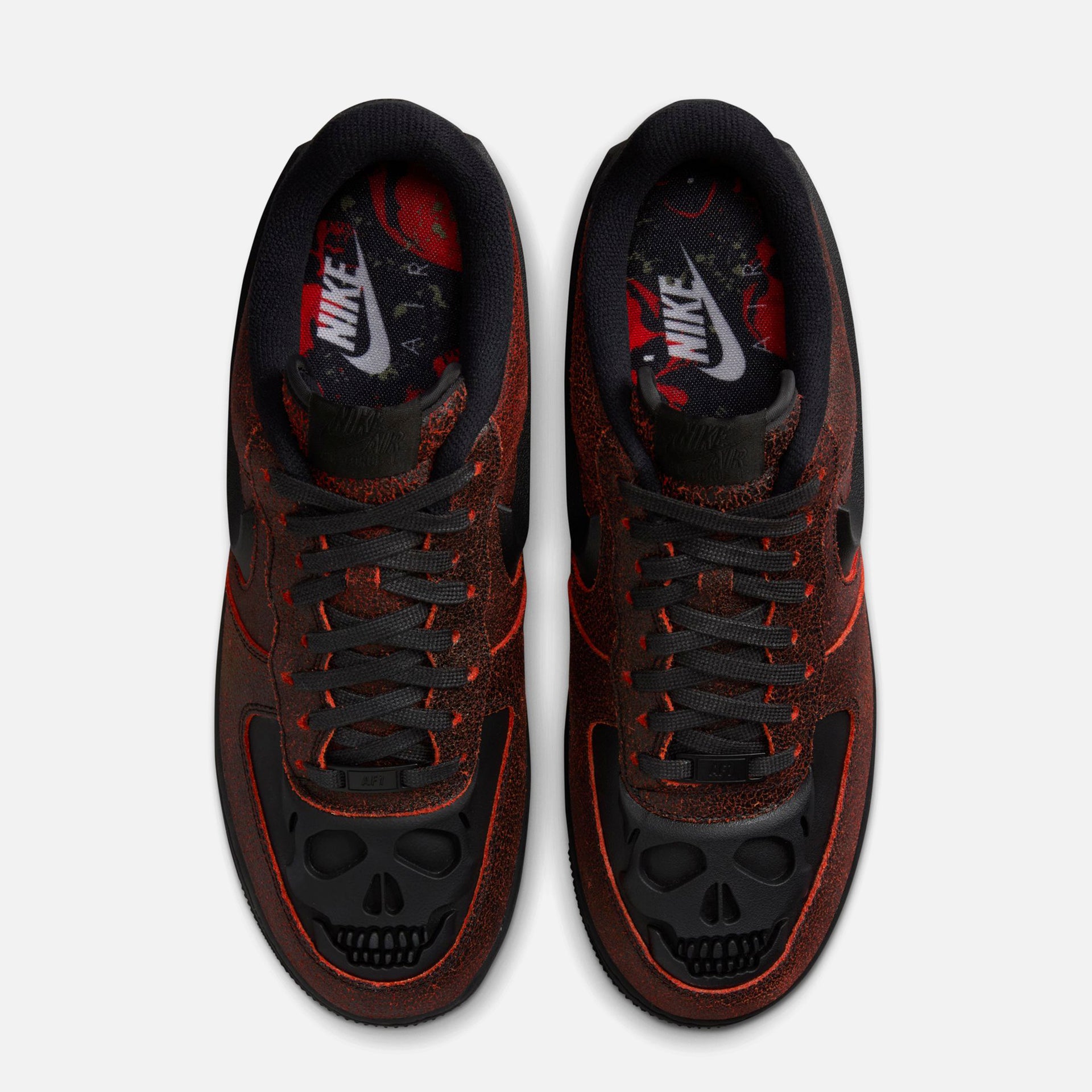 Nike Air Force 1 Low - Black / Crimson