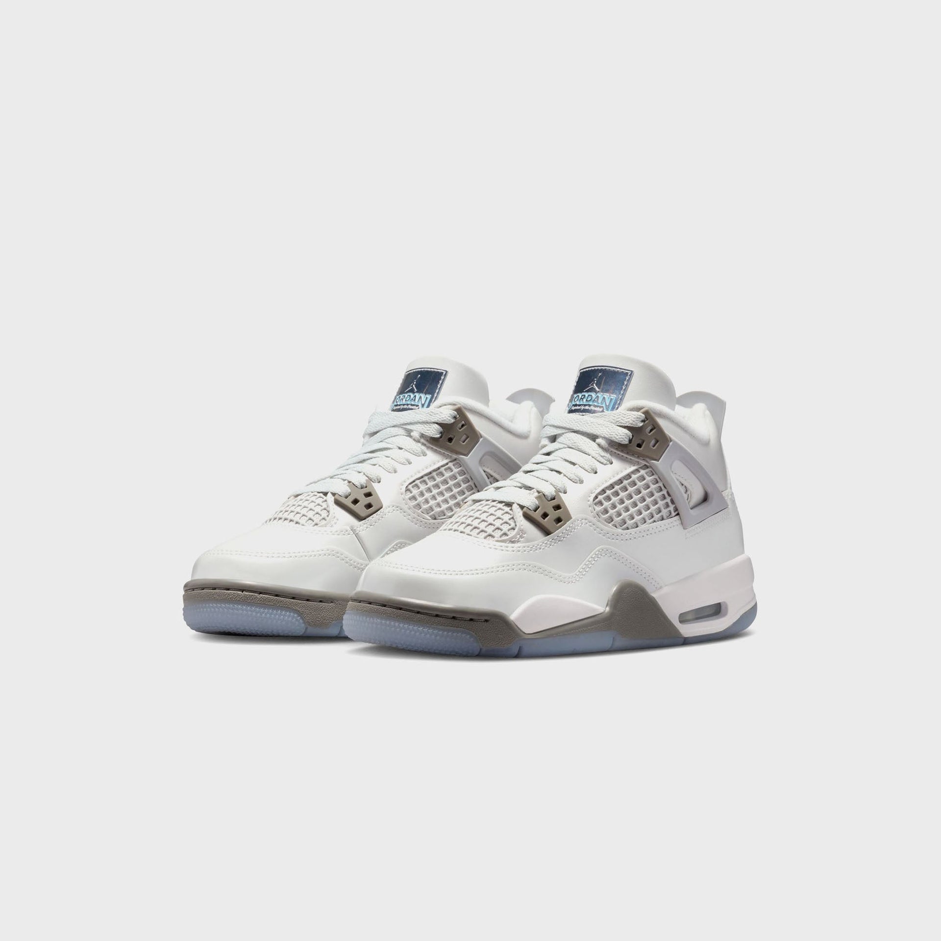 Jordan GS Air Jordan 4 Retro - Photon Dust / Blue Chill