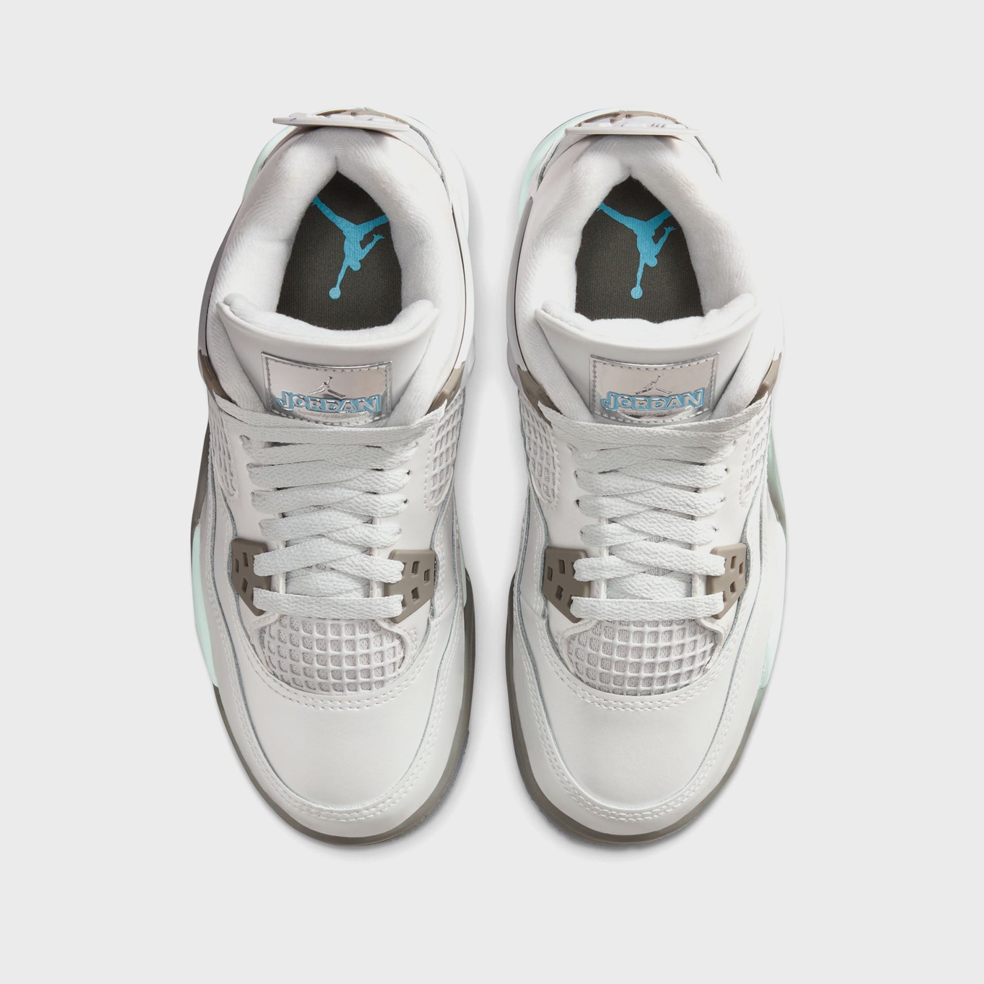 Jordan GS Air Jordan 4 Retro - Photon Dust / Blue Chill – Kith Canada
