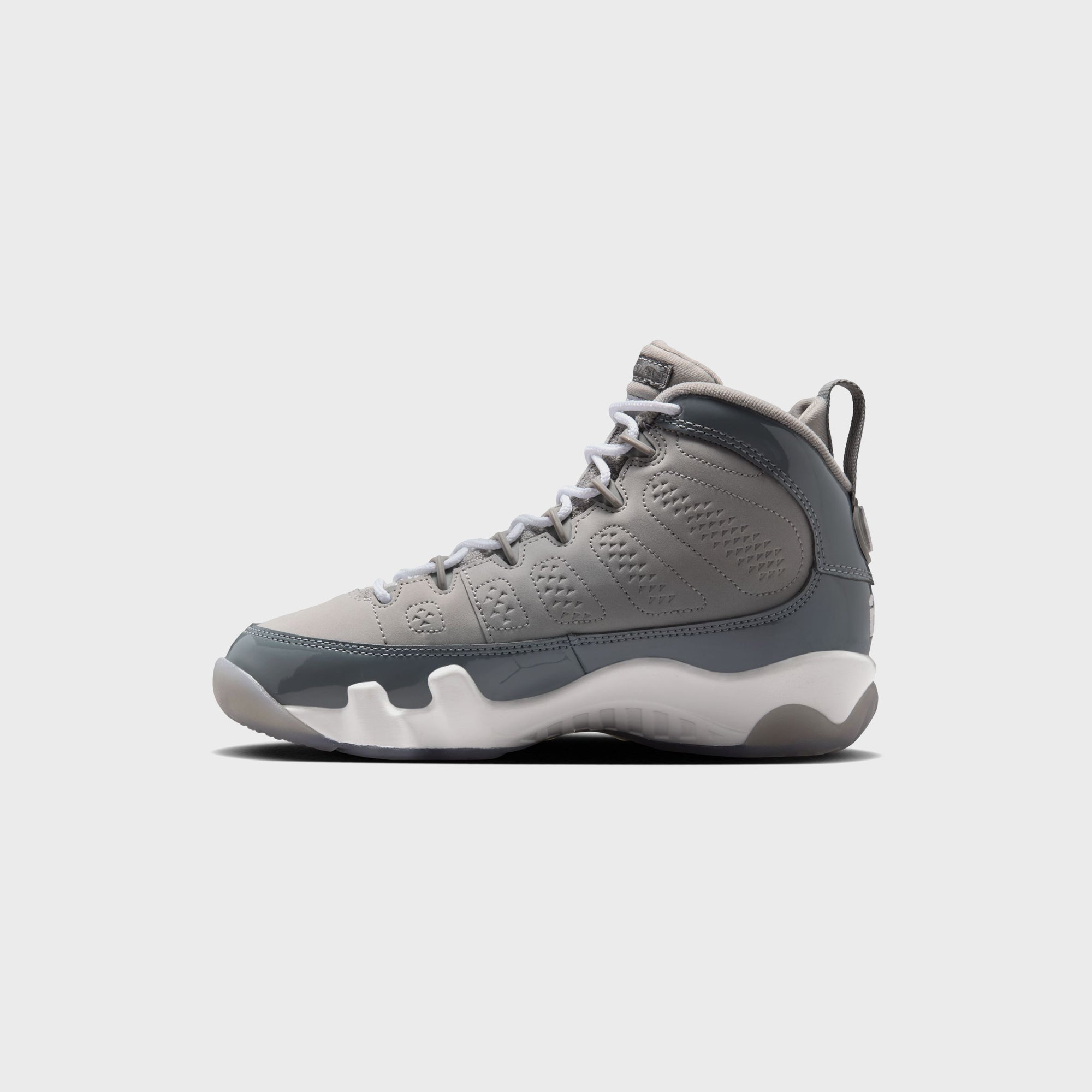 Nike GS Air Jordan 9 Retro - Medium Grey / Cool Grey / White