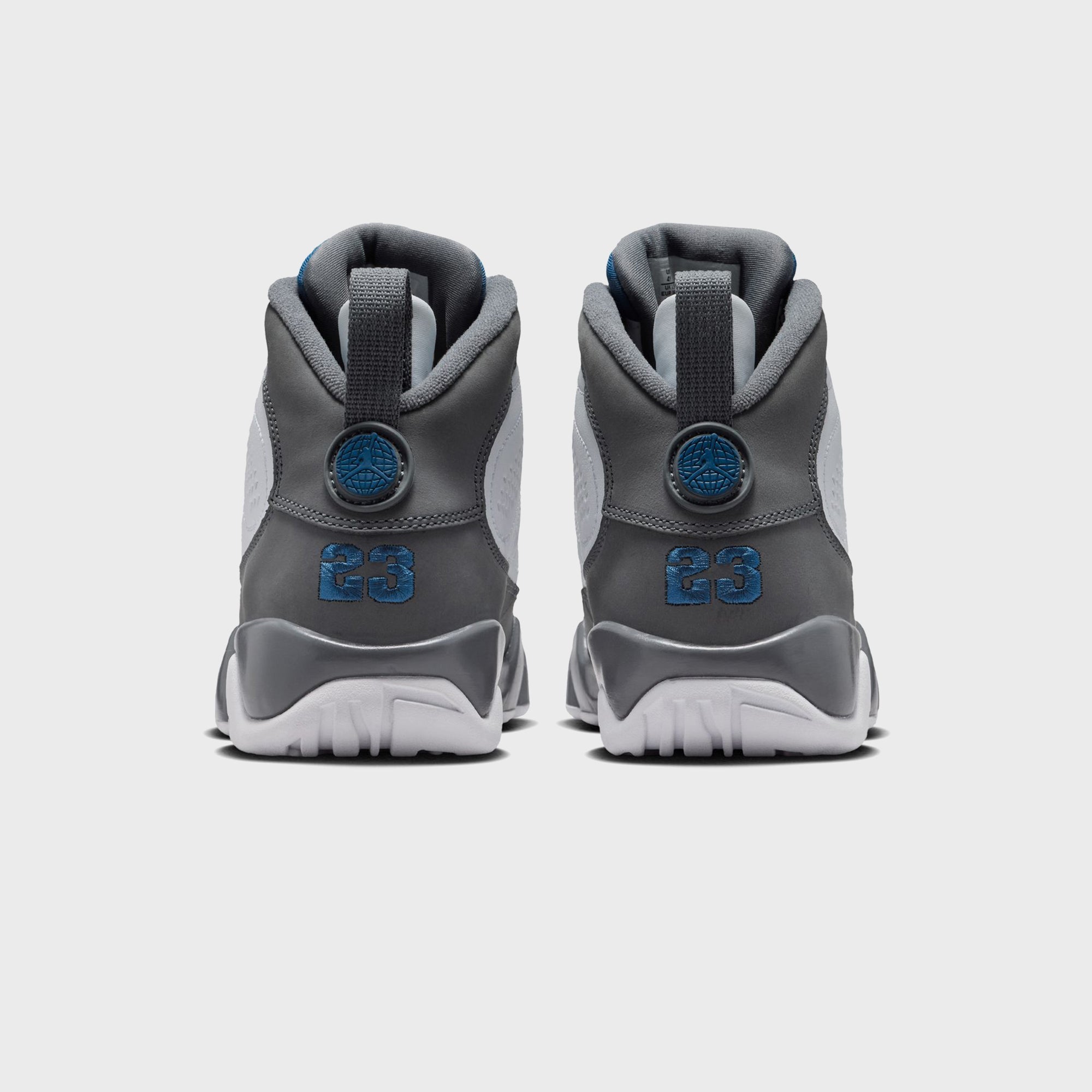 Jordan GS Air Jordan 9 Retro - White / French Blue / Flint Grey