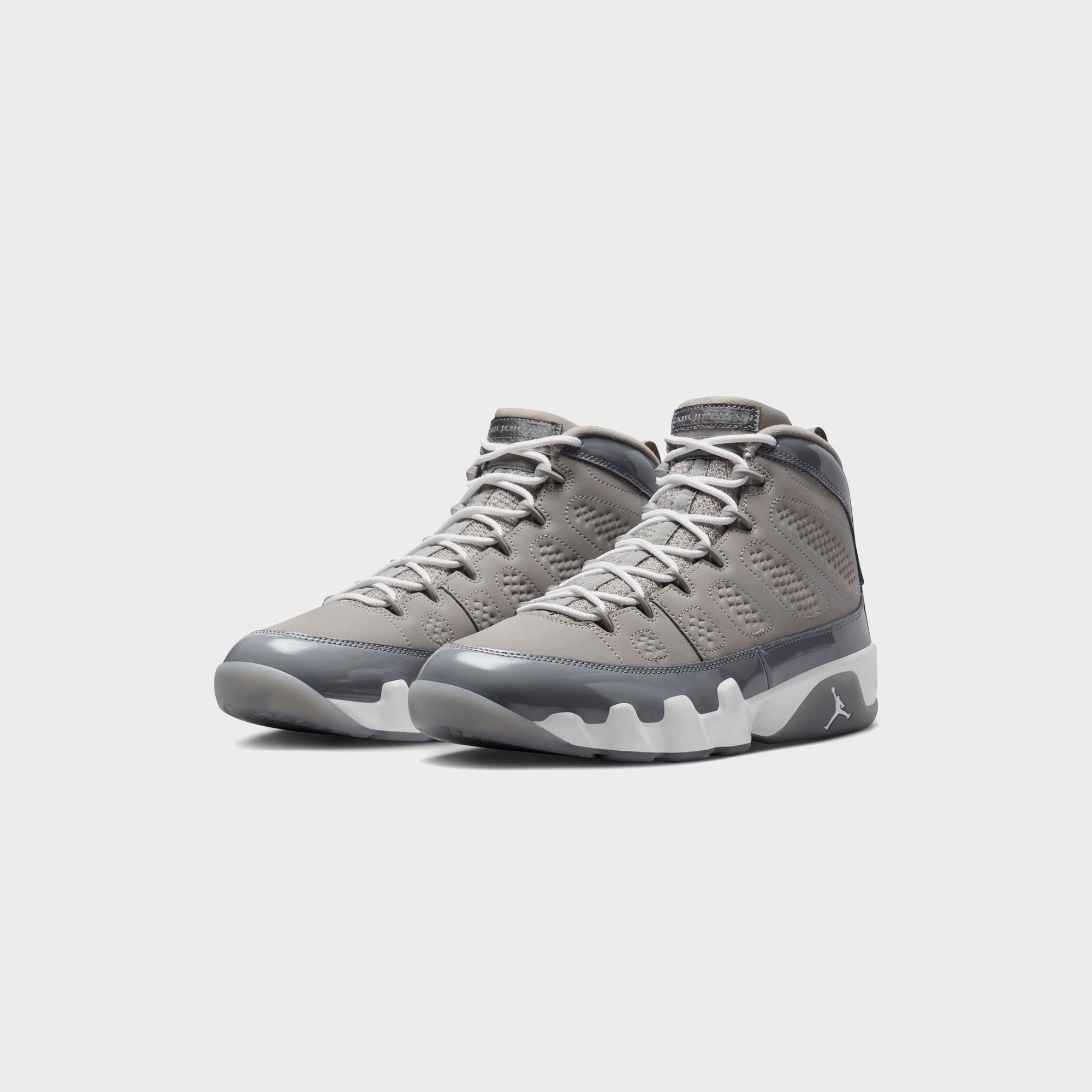Nike Air Jordan 9 Retro - Medium Grey / Cool Grey / White – Kith