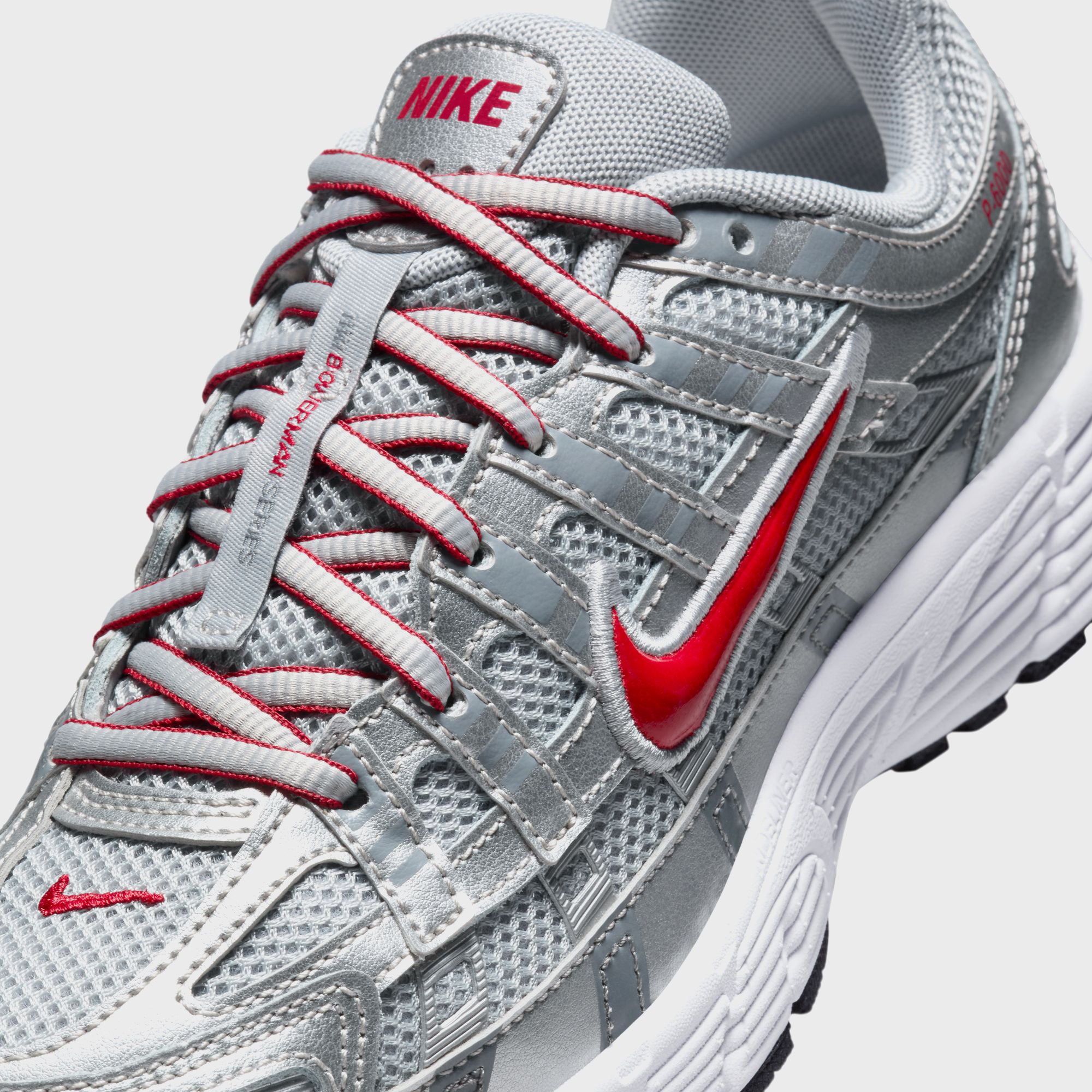 nike silver red