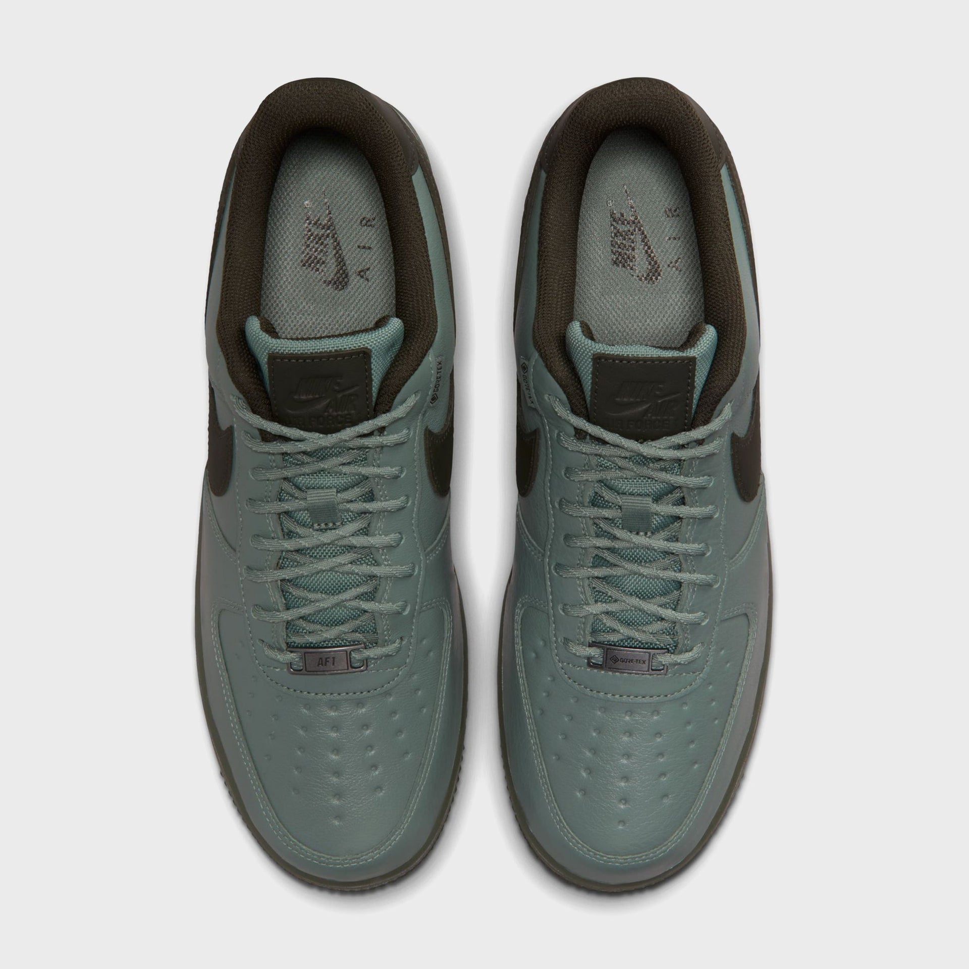 Nike Air Force 1 GTX - Vibram Clay Green / Sequoia / Speed Yellow