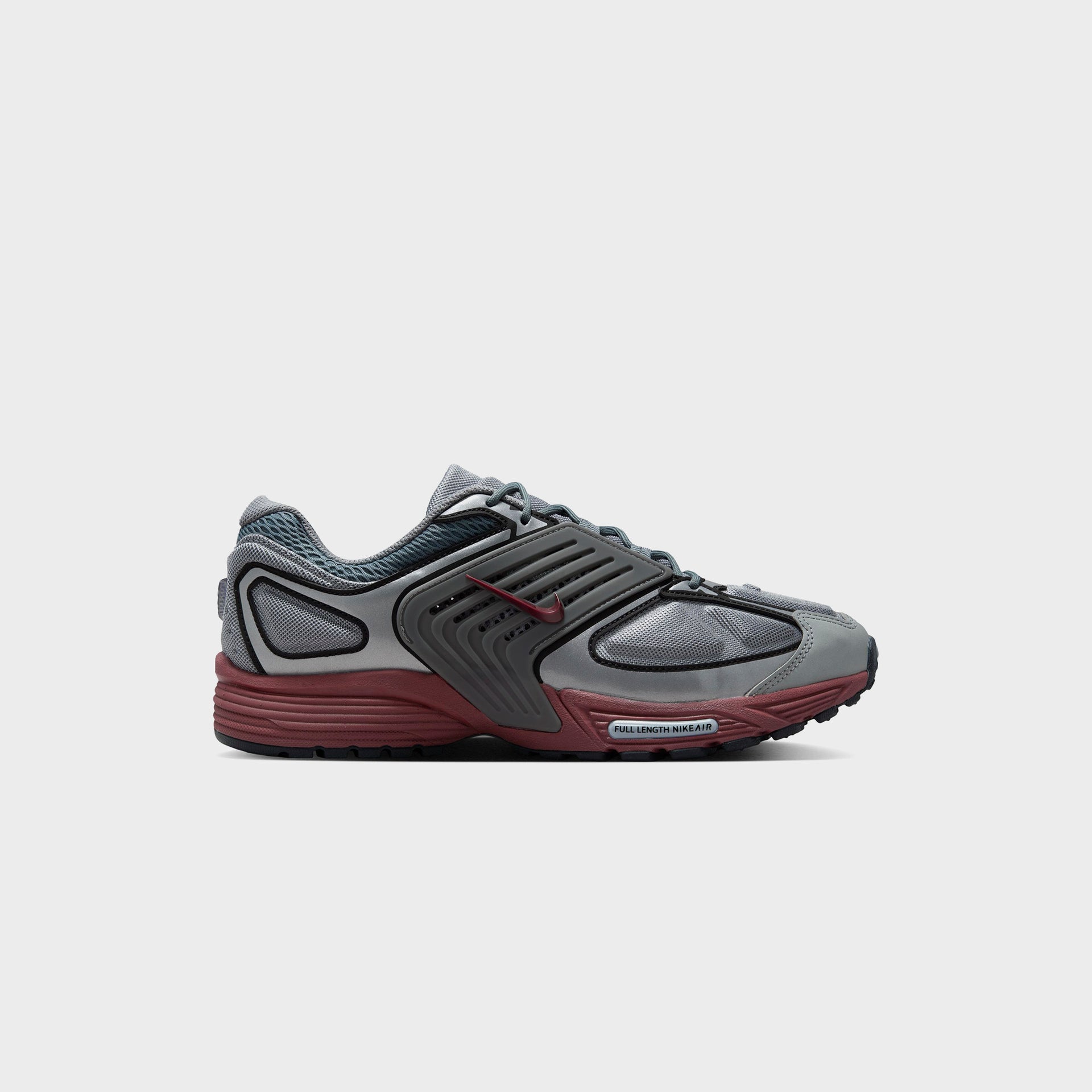 Nike Air Pegasus Wave - Cool Grey / Metallic Cool Grey / Black  /Dark Team Red