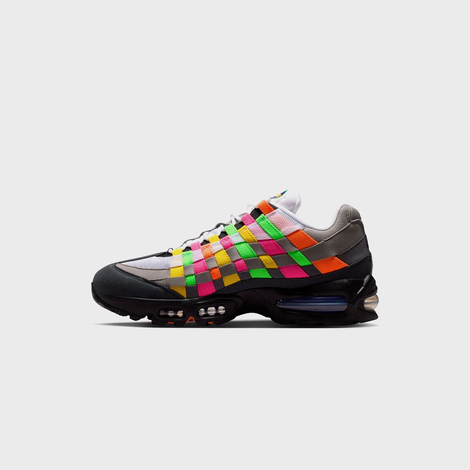 Nike Air Max 95 Big Bubble - White / Purple Dynasty / Pearl Gray