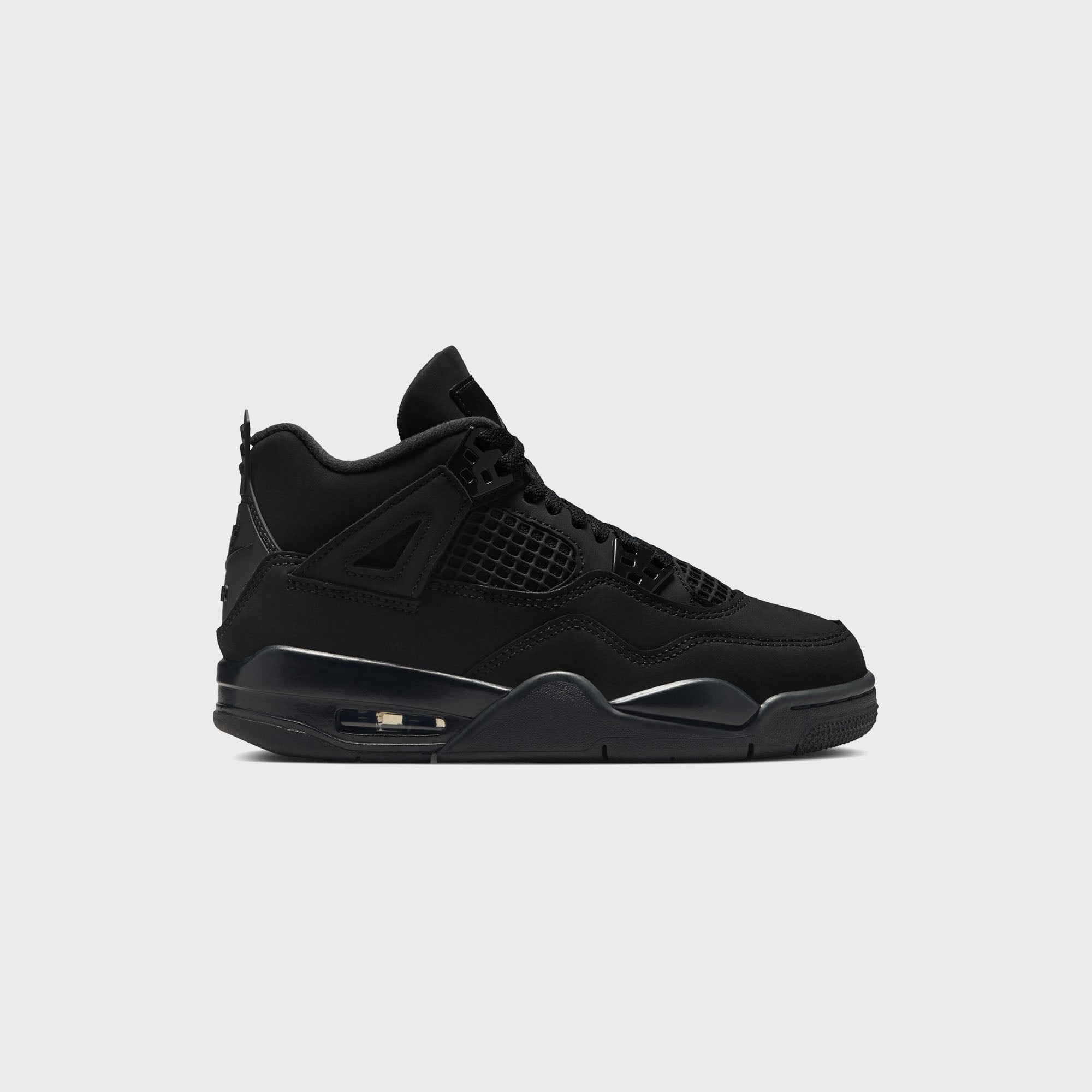 Jordan GS Air Jordan 4 Retro - Black / Light Graphite – Kith Canada