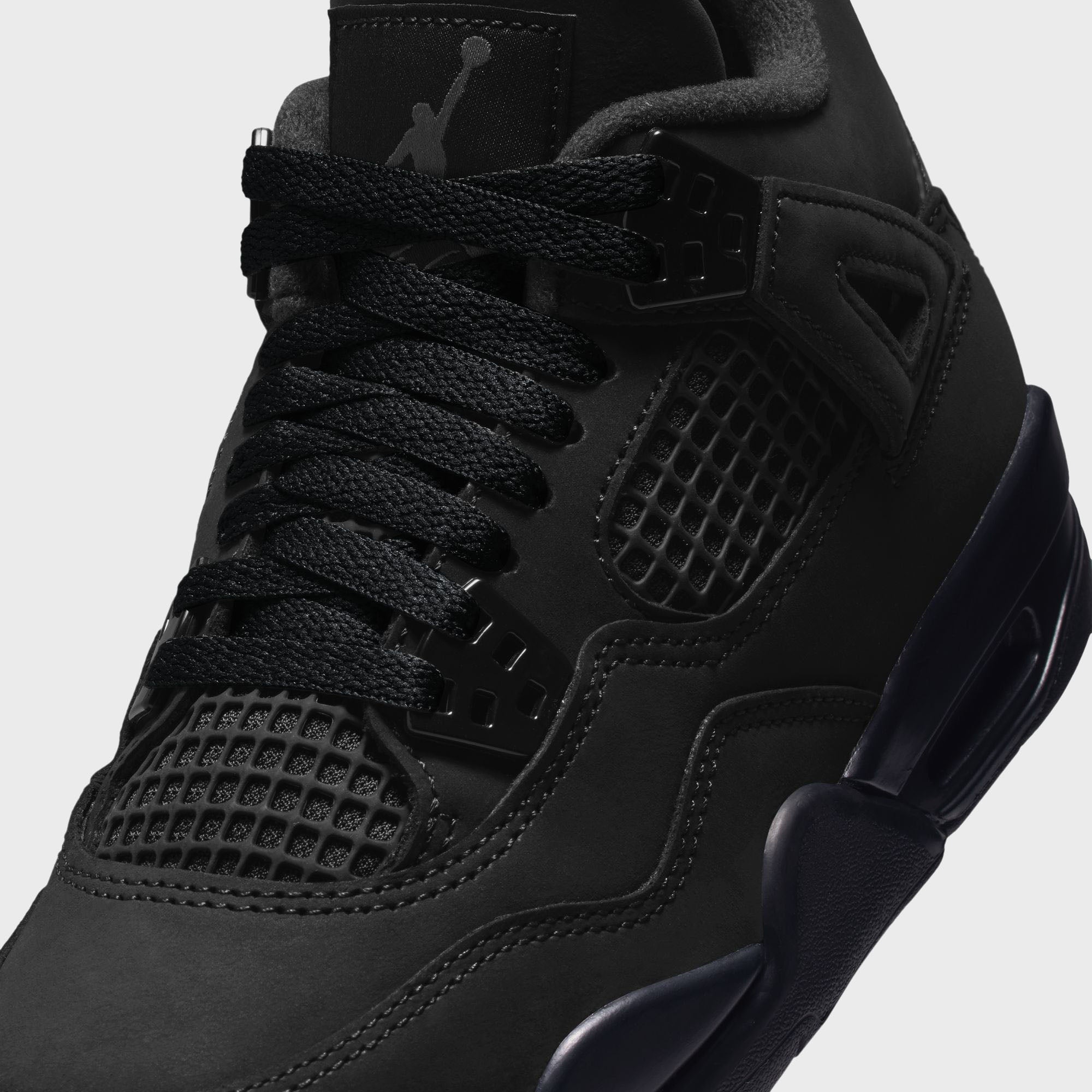 Jordan GS Air Jordan 4 Retro - Black / Light Graphite – Kith Canada