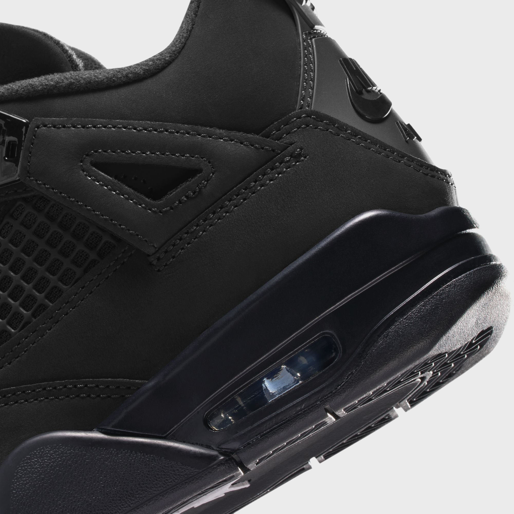 Jordan GS Air Jordan 4 Retro - Black / Light Graphite – Kith Canada