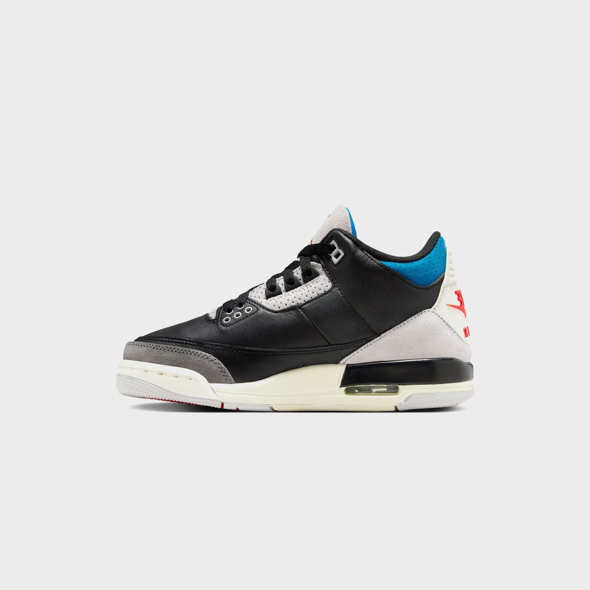 Jordan GS Air Jordan 3 Retro OG - Black / Chile Red