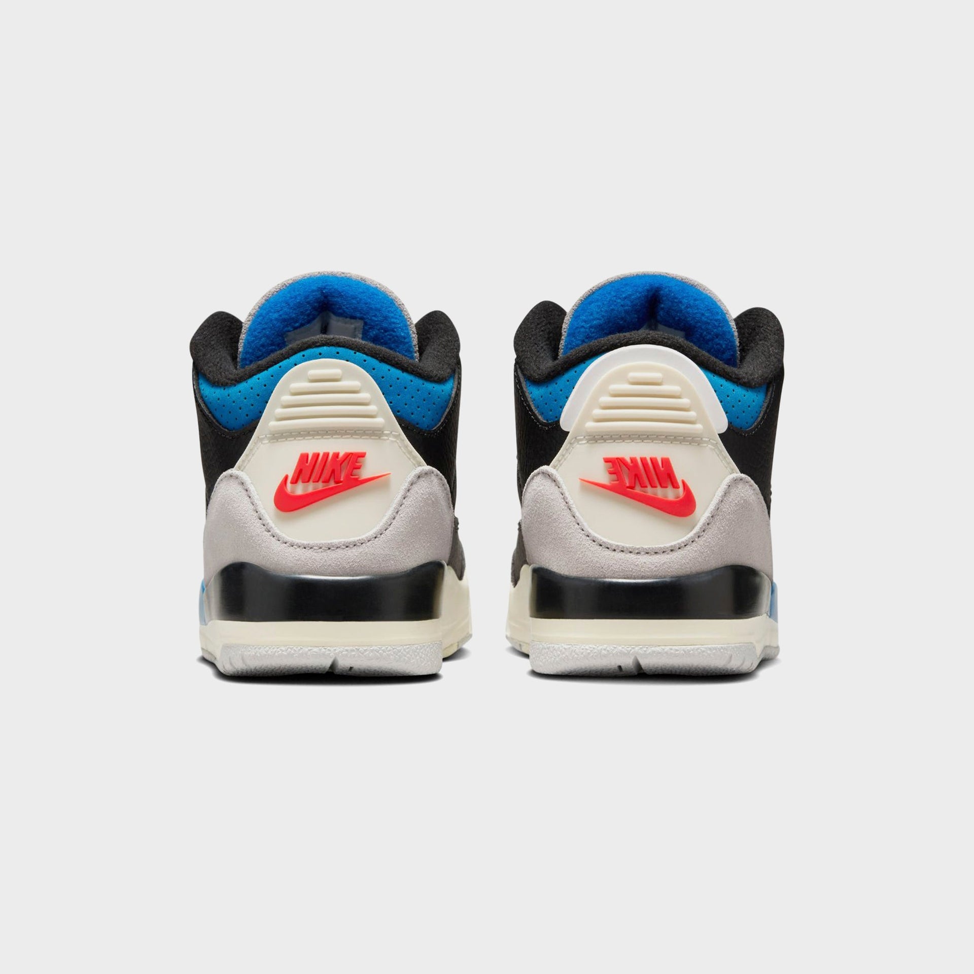 Nike Pre-School Jordan 3 Retro OG - Black / Chile Red / Neutral Grey