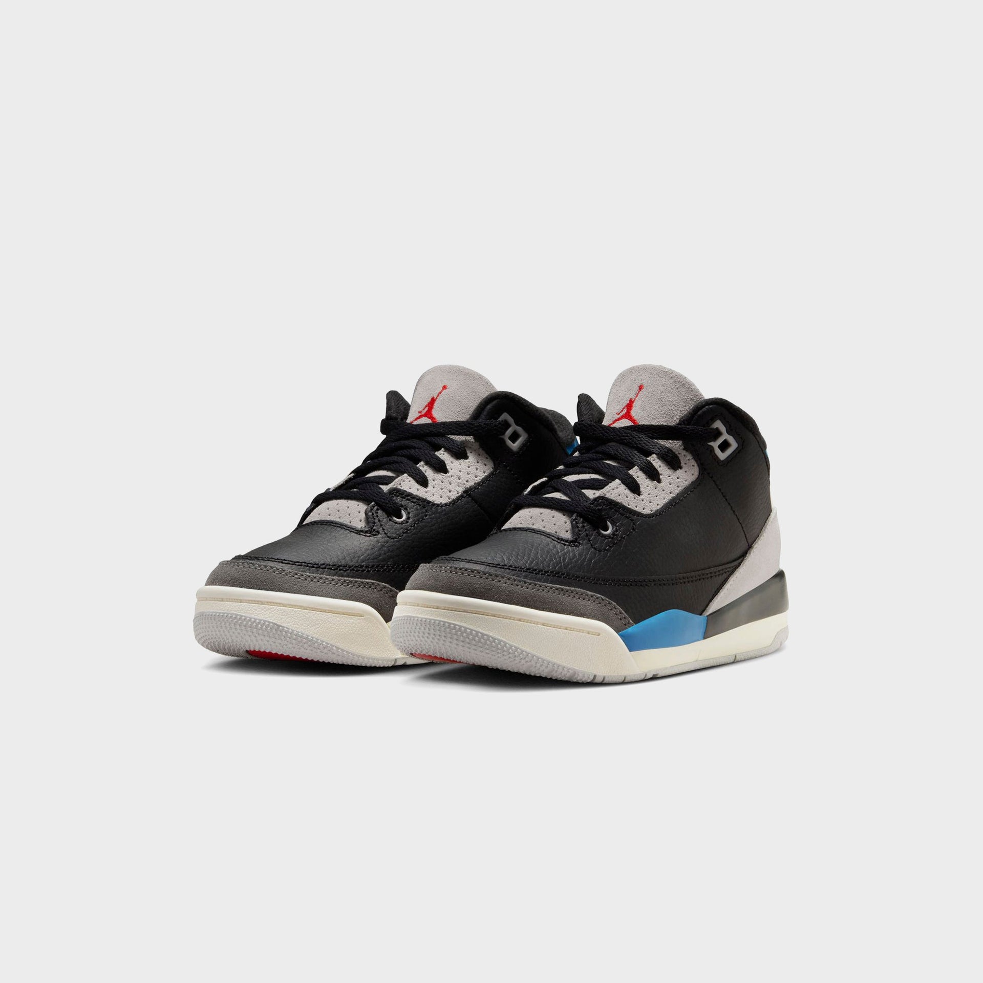 Nike Pre-School Jordan 3 Retro OG - Black / Chile Red / Neutral Grey