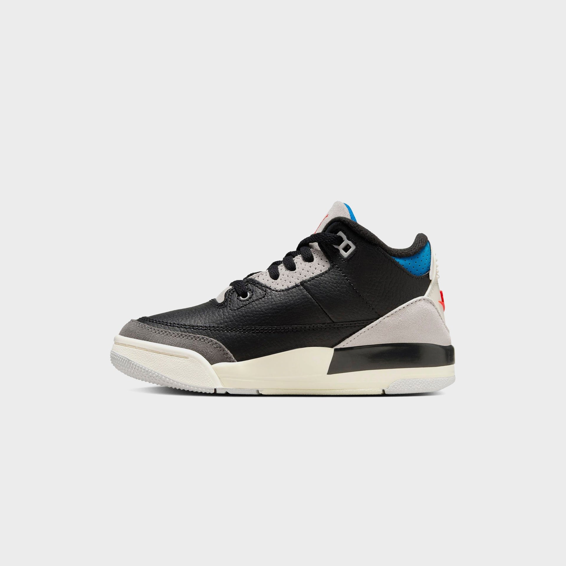Nike Pre-School Jordan 3 Retro OG - Black / Chile Red / Neutral Grey