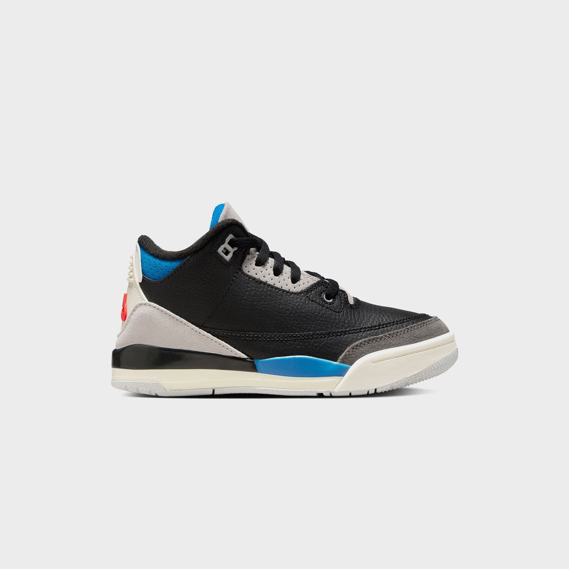 Nike Pre-School Jordan 3 Retro OG - Black / Chile Red / Neutral Grey