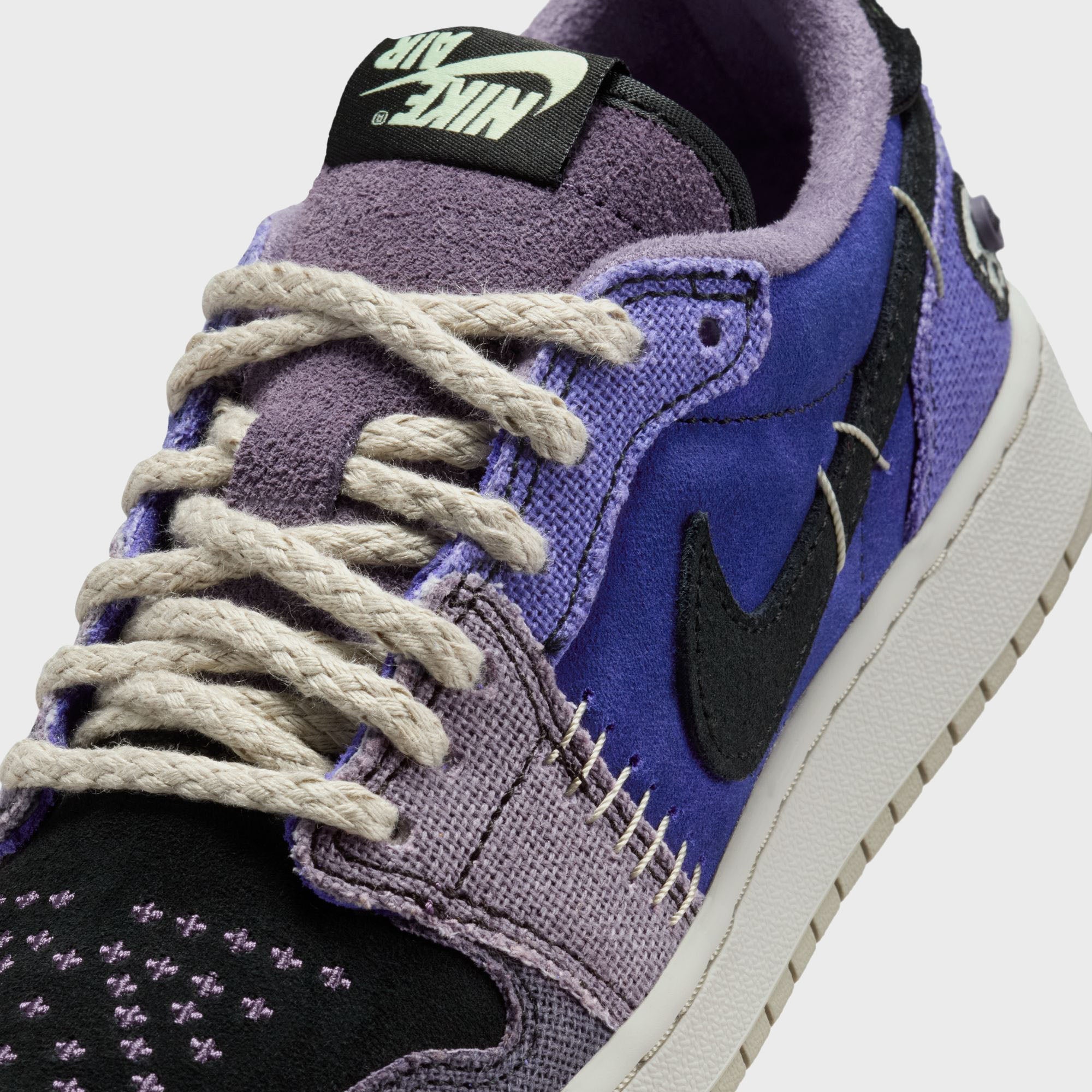 Jordan GS Air Jordan 1 Retro Low OG - Regency Purple / Dark Raisin