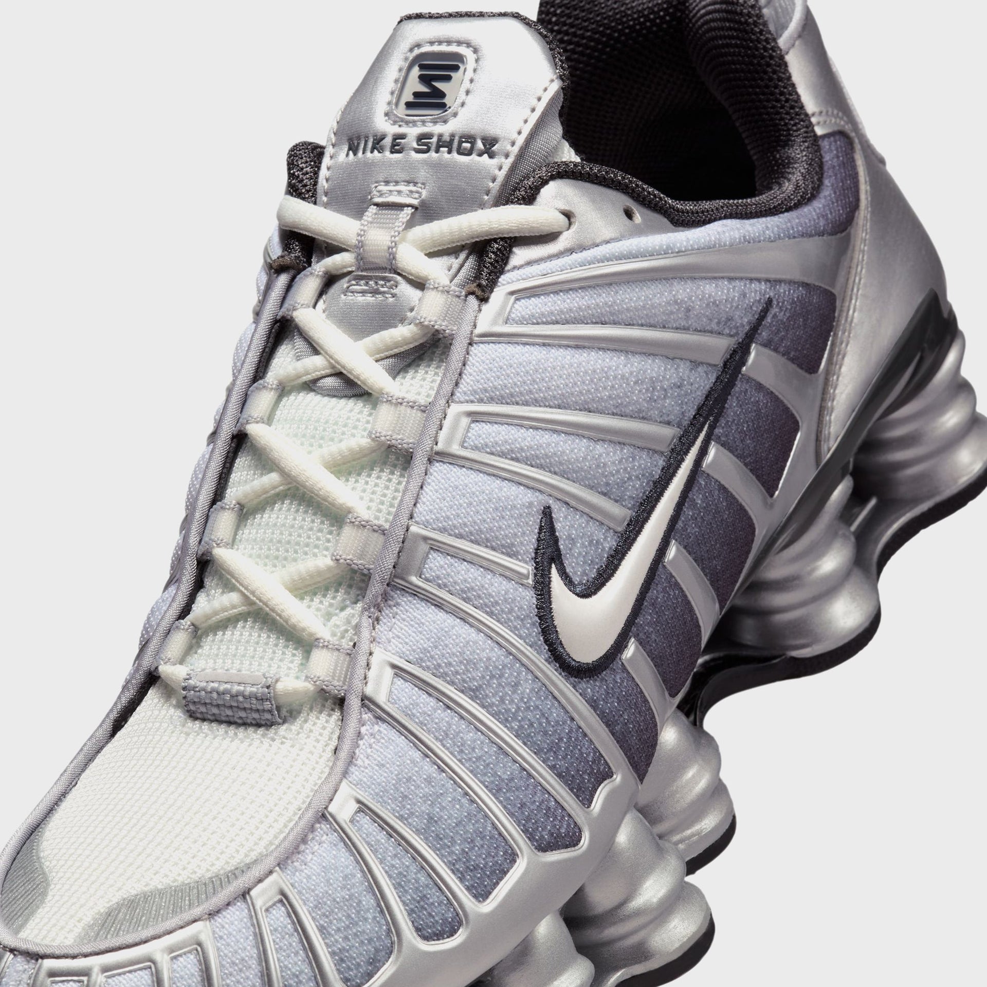 Nike Shox TL - Print Metallic Silver / Summit White / Wolf Grey