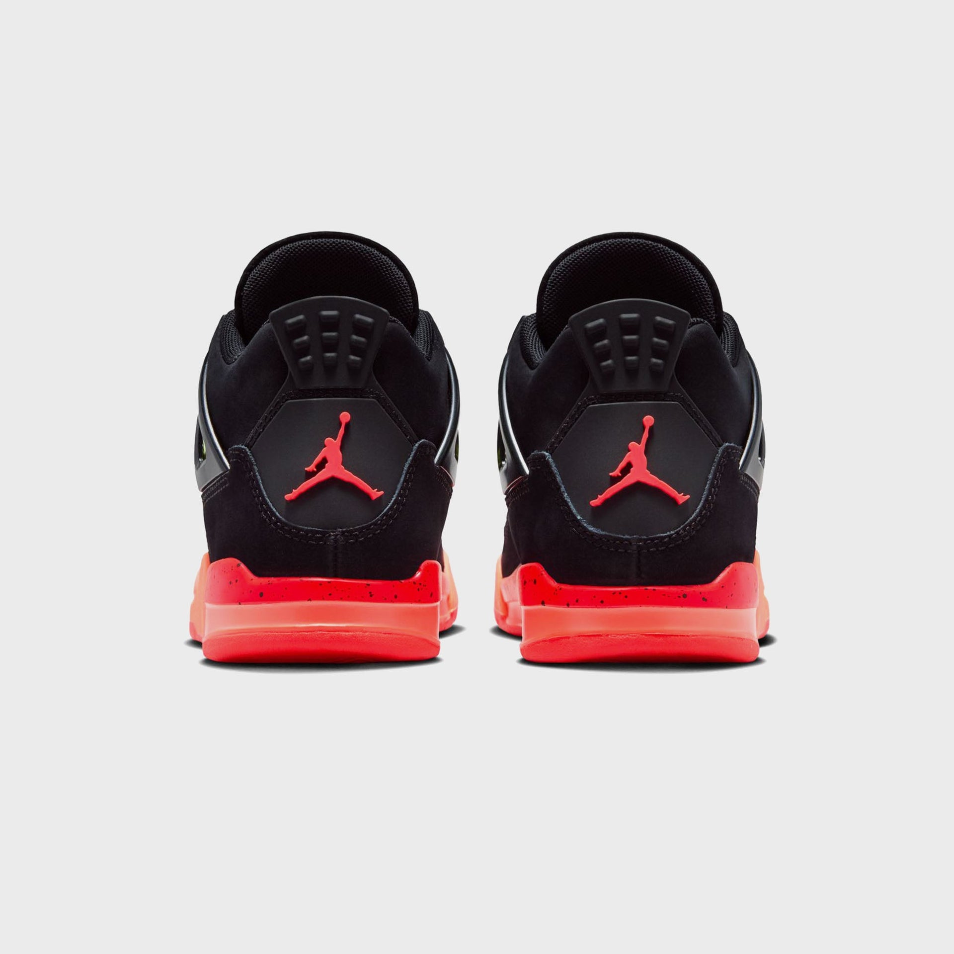 Jordan PS Air Jordan 4 Retro - Black / Infrared / Bright Mango / Barely
