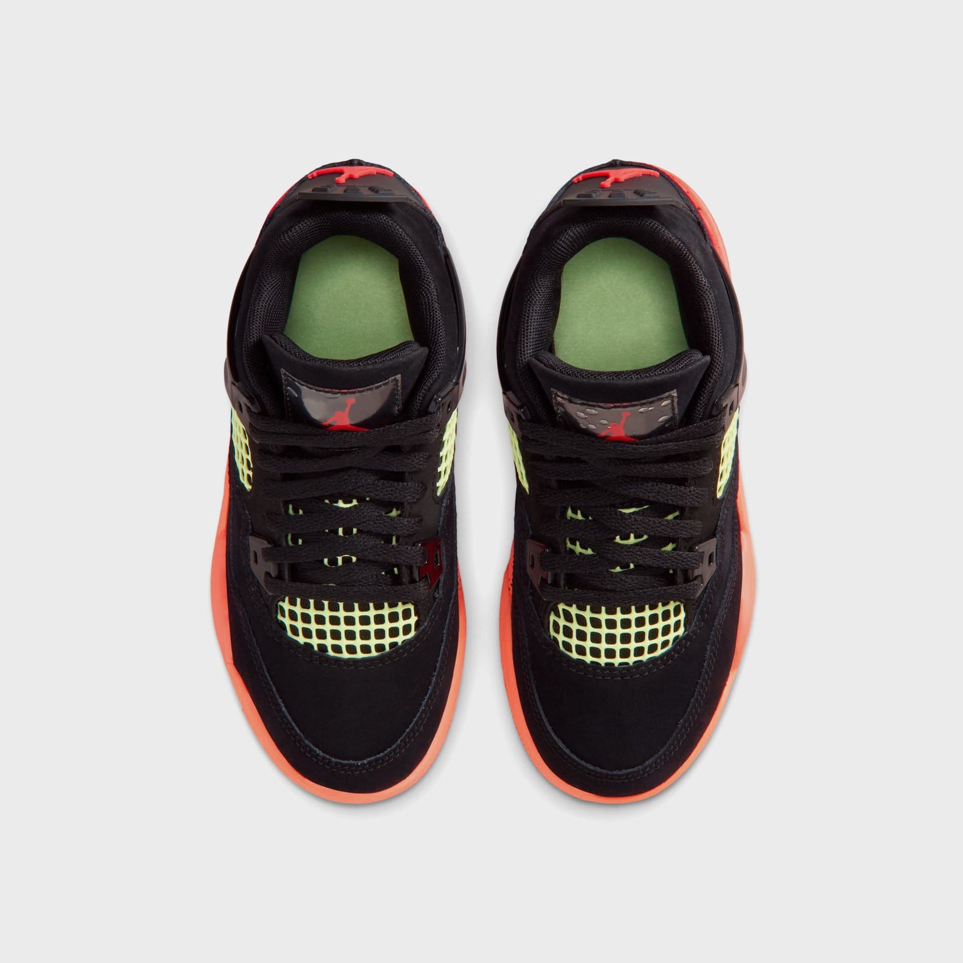 Jordan PS Air Jordan 4 Retro - Black / Infrared / Bright Mango / Barely
