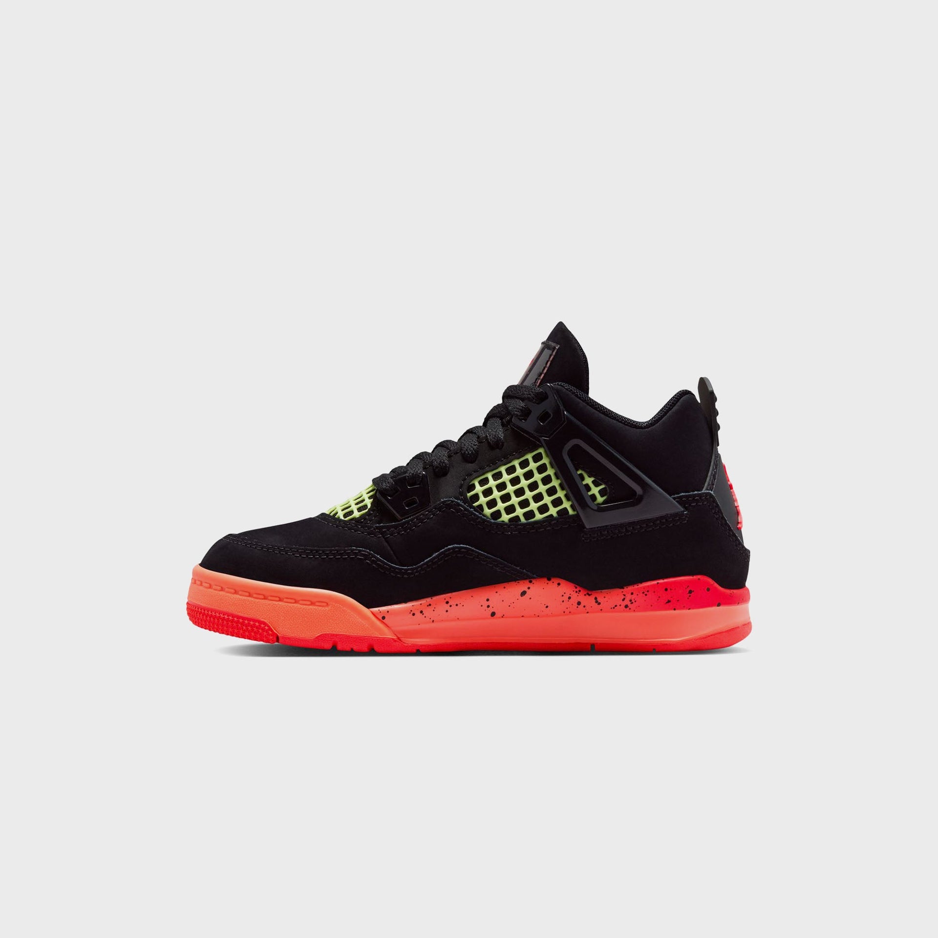 Jordan PS Air Jordan 4 Retro - Black / Infrared / Bright Mango / Barely