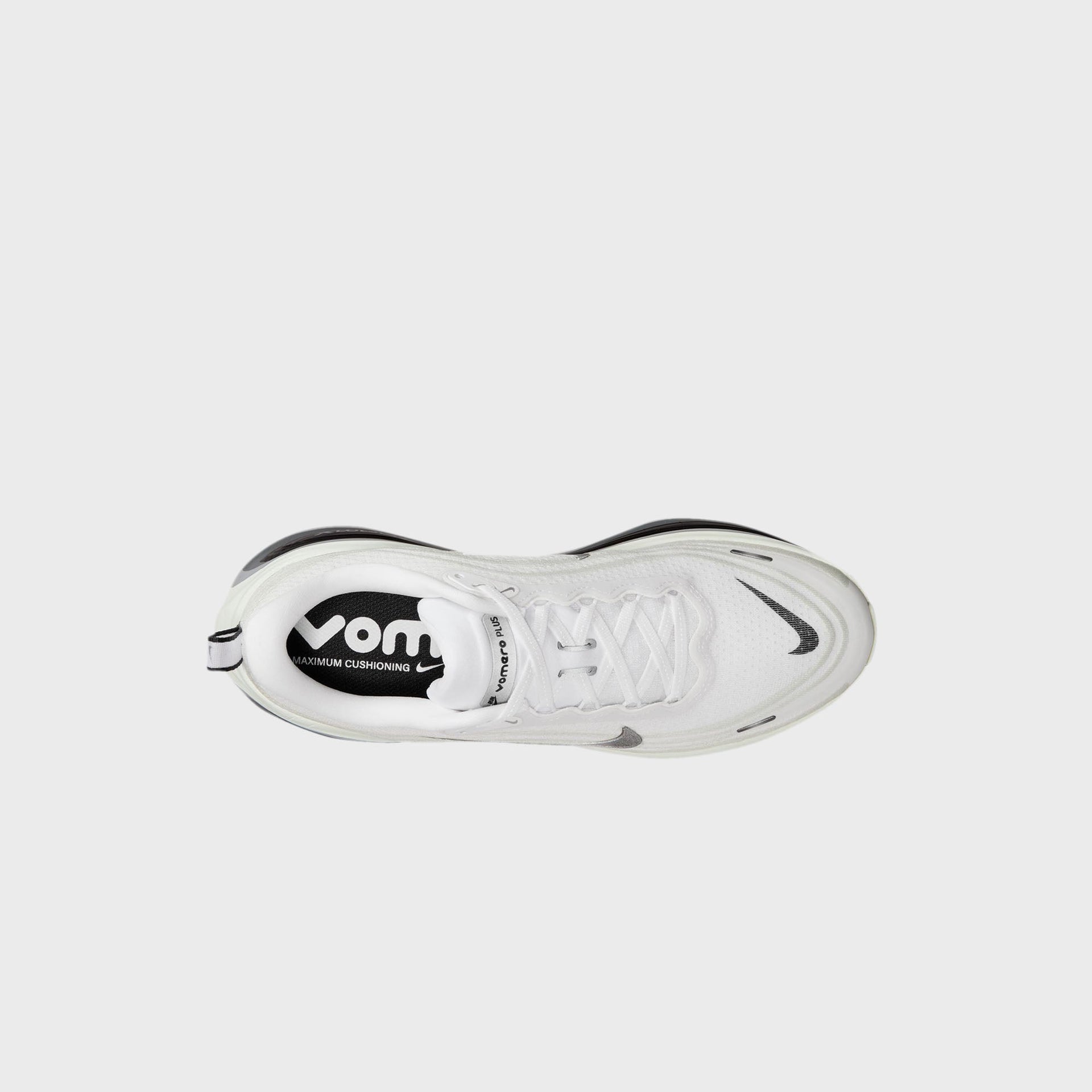 Nike Vomero Plus - White / Black / Cool Grey / Metallic Silver