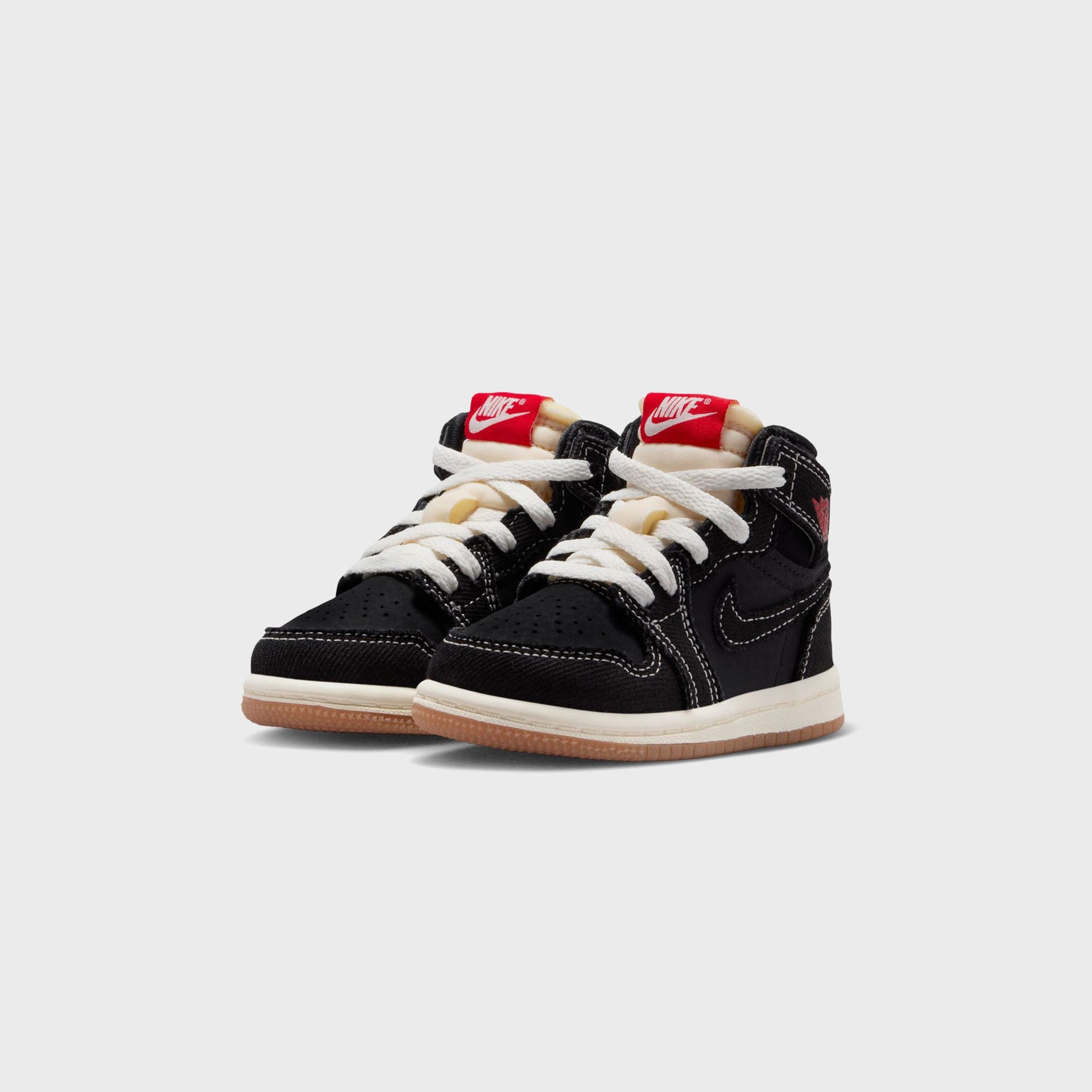 Jordan TD Air Jordan 1 Retro High OG - Black / Sail / Gum / Medium Brown