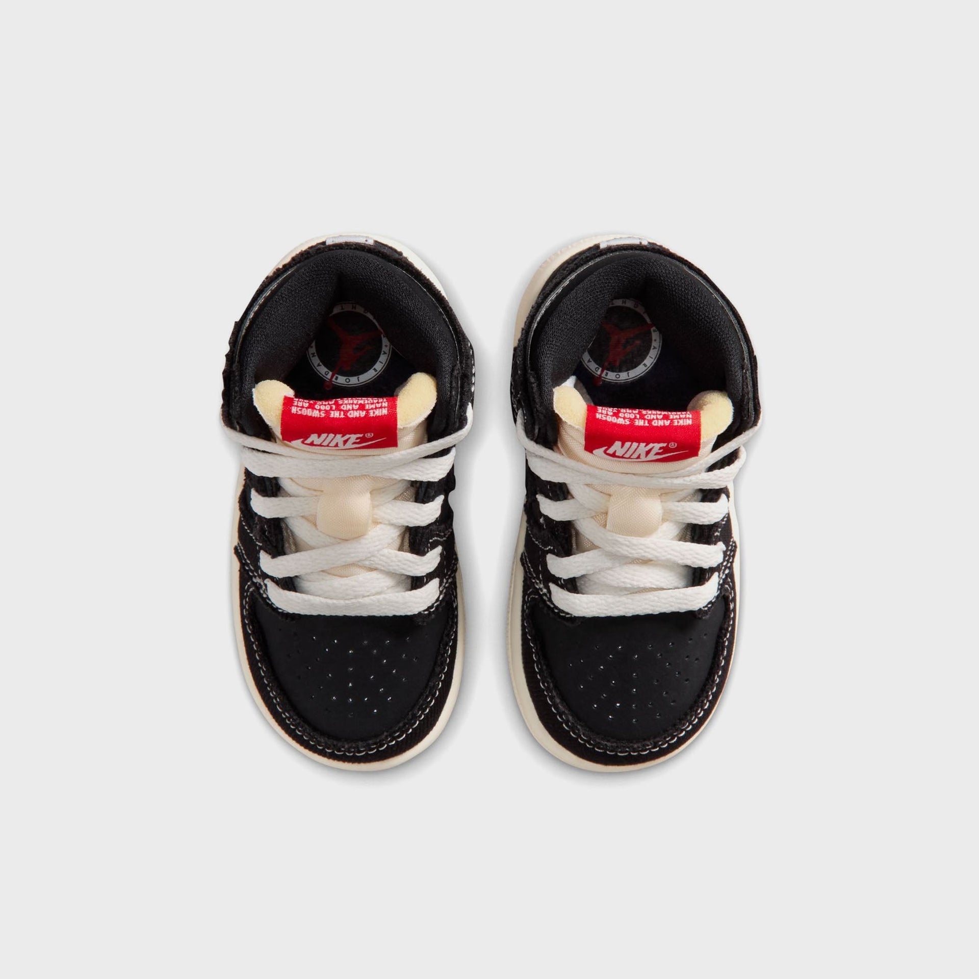 Jordan TD Air Jordan 1 Retro High OG - Black / Sail / Gum / Medium Brown