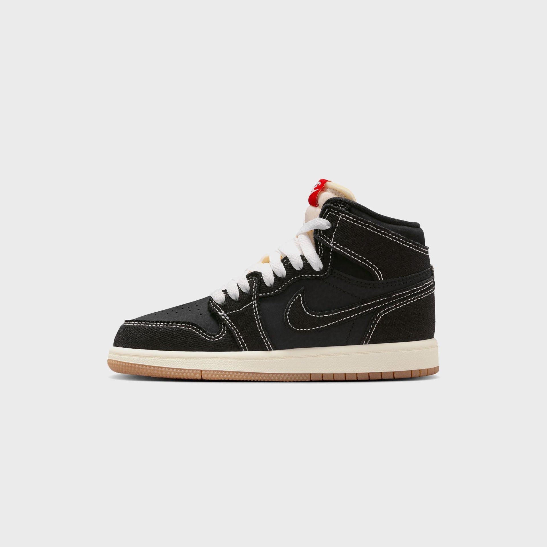 Jordan PS Air Jordan 1 Retro High OG - Black / Sail / Gum / Medium Brown