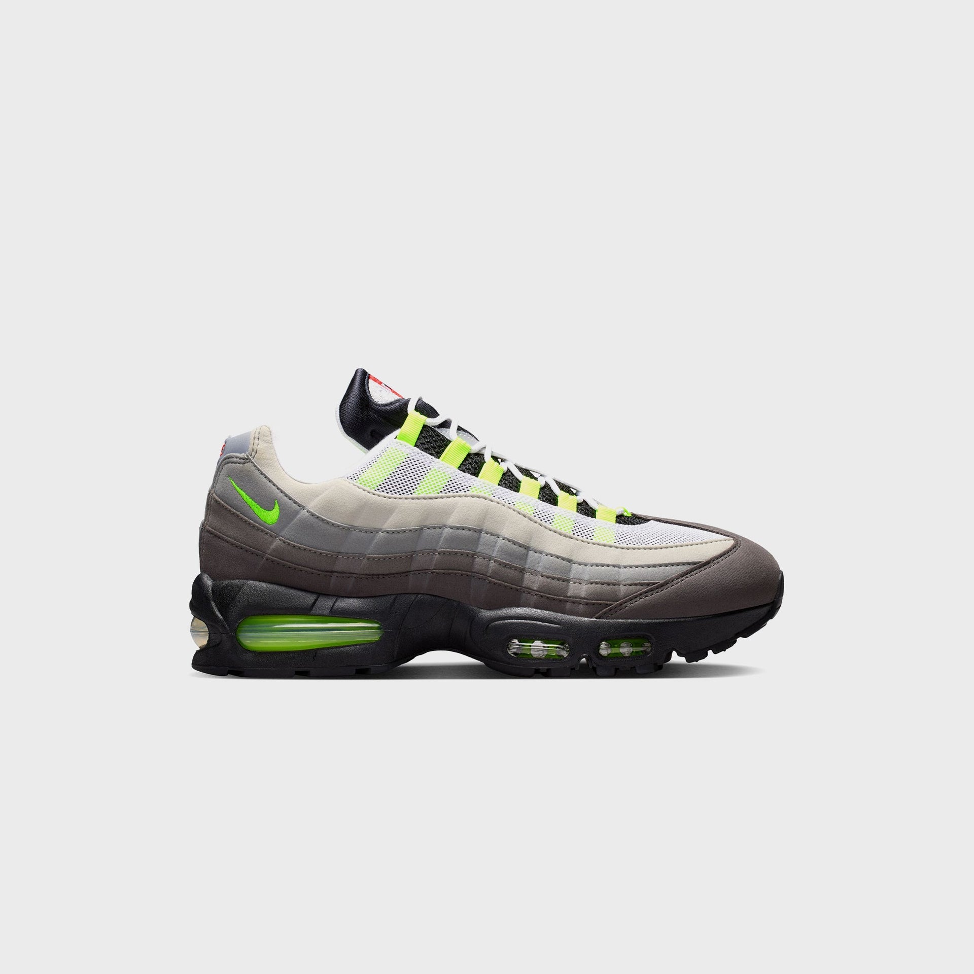 Nike Air Max 95 Big Bubble - Black / Volt / White / Medium Ash