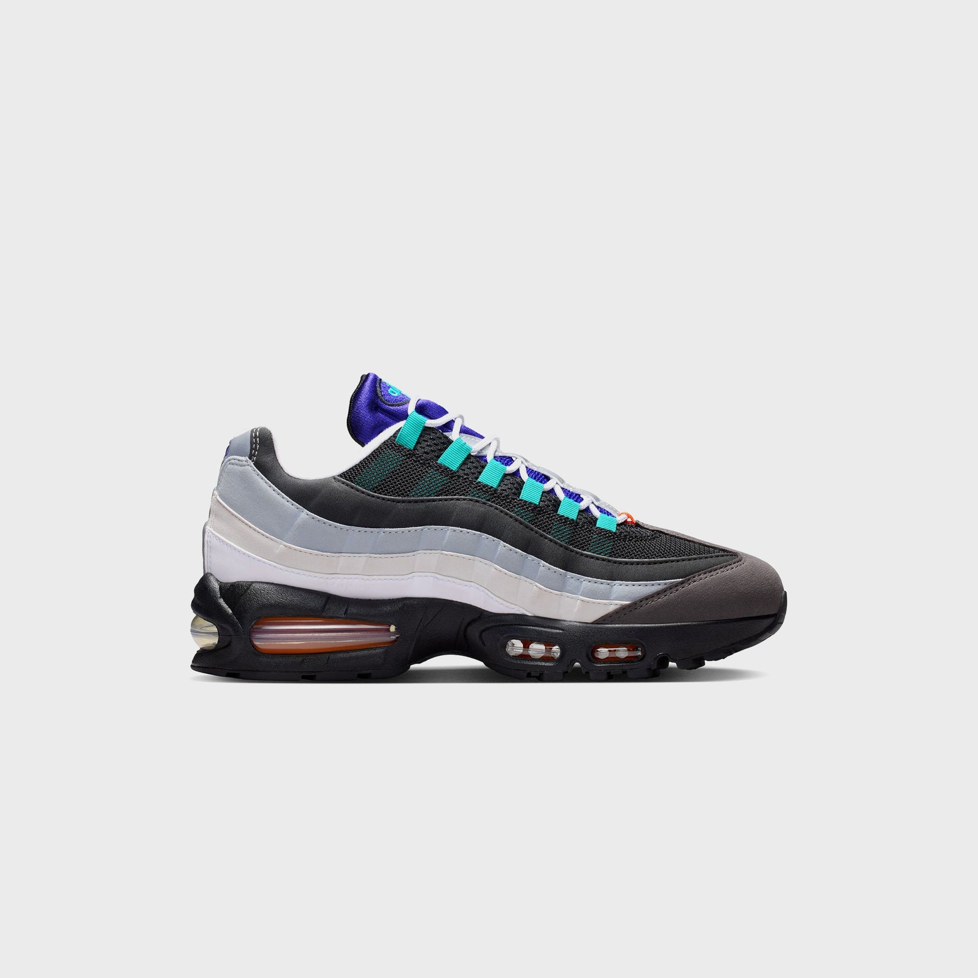Nike Air Max 95 Big Bubble - Black / Volt / White / Medium Ash