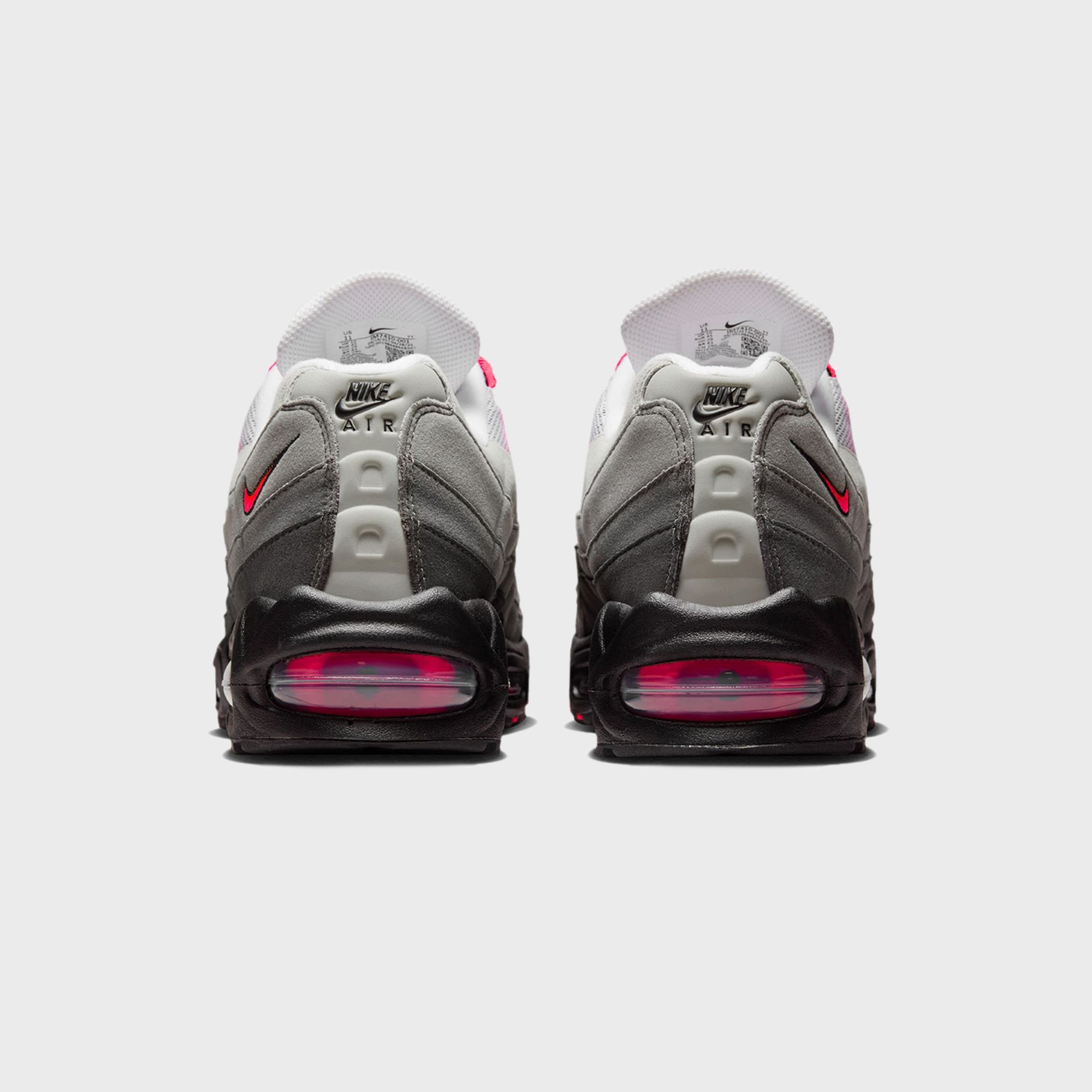 ayaaa Nike Air Max 95 - Black / Solar Red / Medium Ash / Dark Pewter