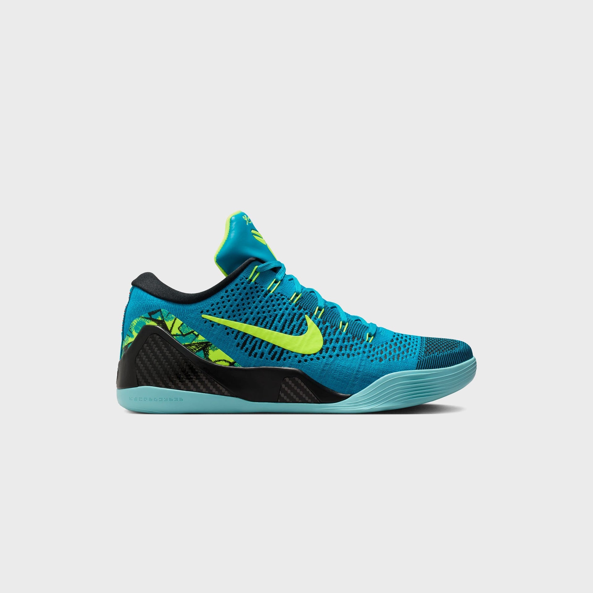 Nike Kobe 9 Elite Low Protro - Neo Turquoise / Volt / Midnight Navy