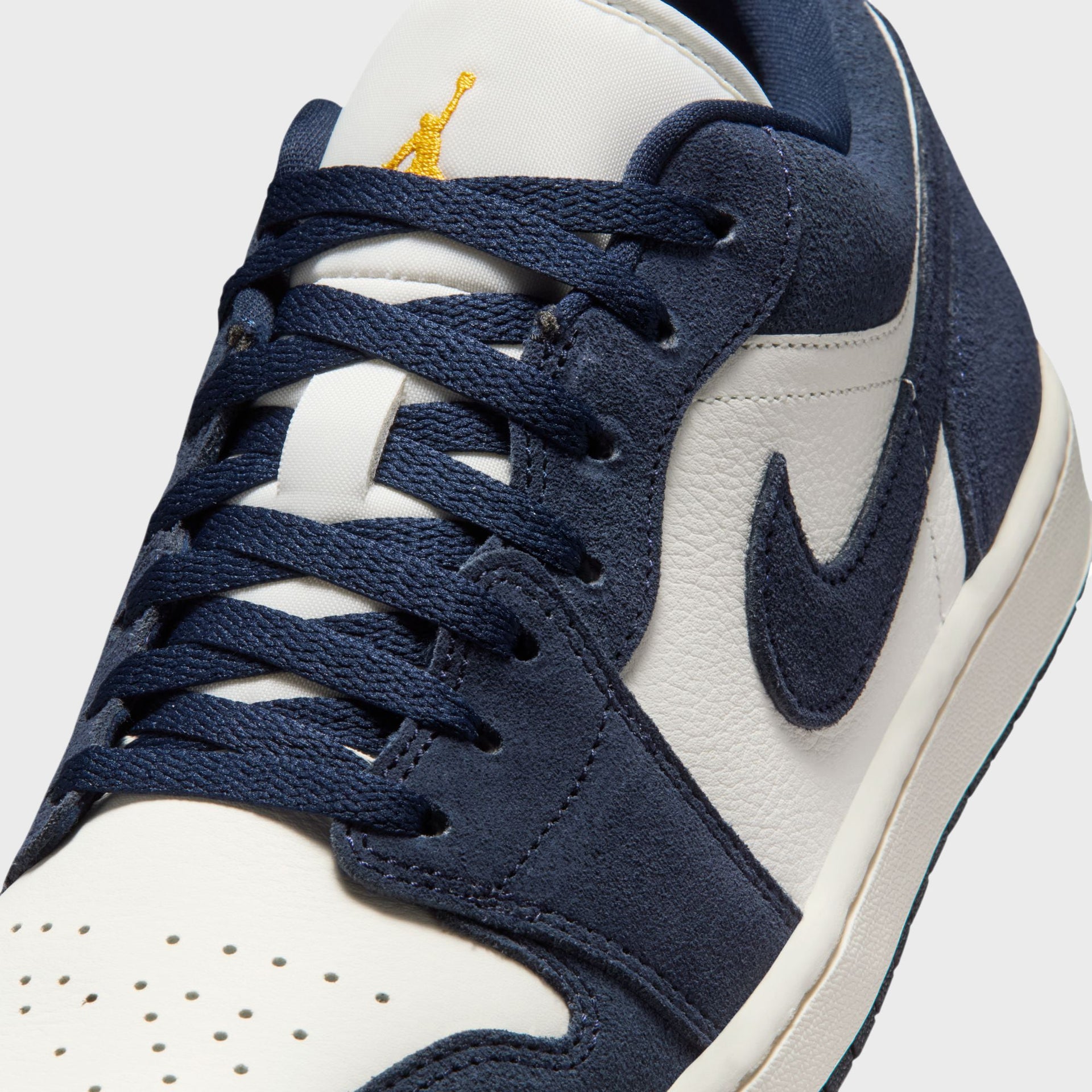 Nike Air Jordan 1 Low SE - Obsidian / University Gold / Chile Red