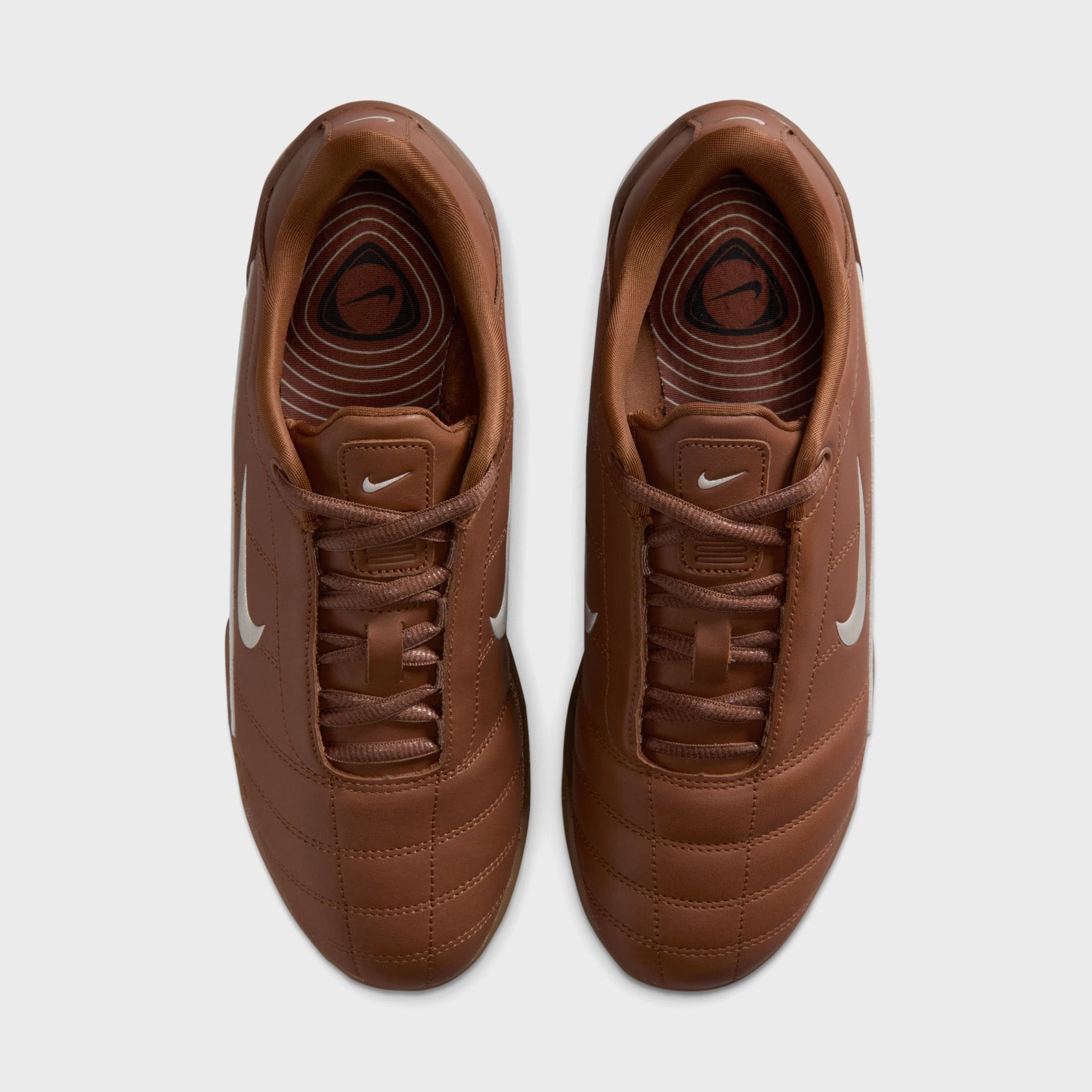 Nike T90 Shox Magia Qs - Pecan / Metallic Silver / Rustic / Gum Med Brown
