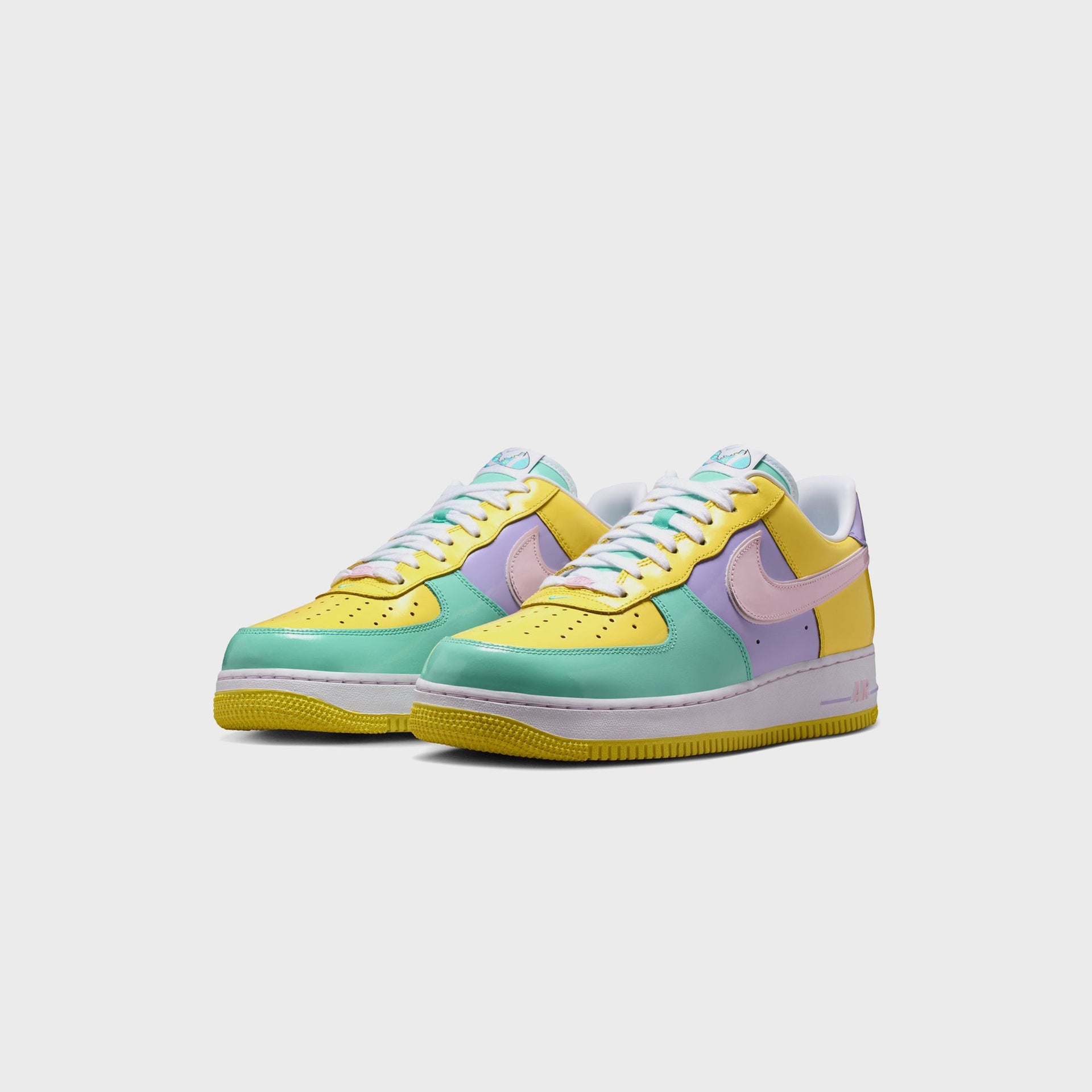 Nike Air Force 1 '07 - Yellow Pulse / Pink Foam / Hydrangeas